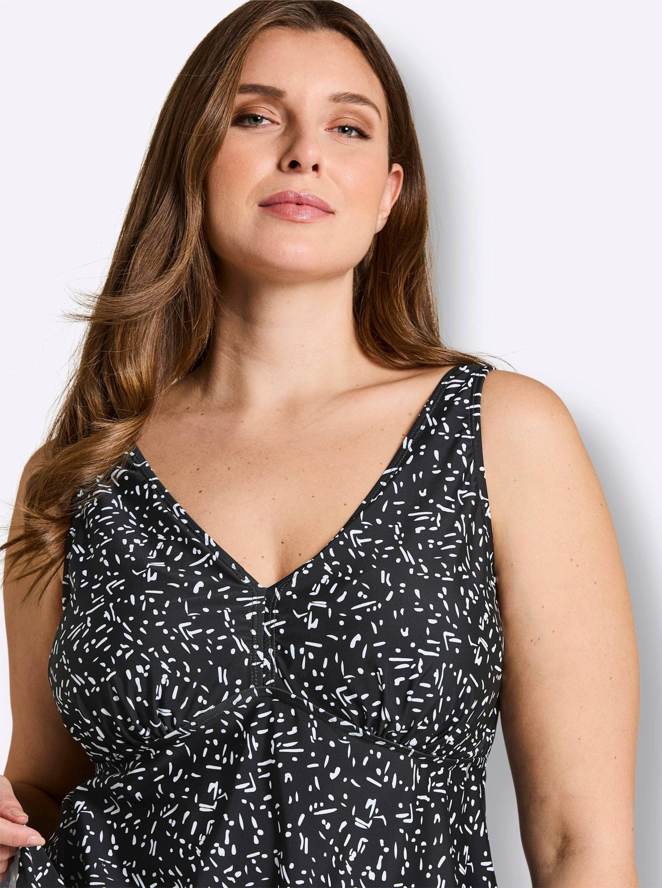 Sieh an! Tankini-Top Tankini-Oberteil