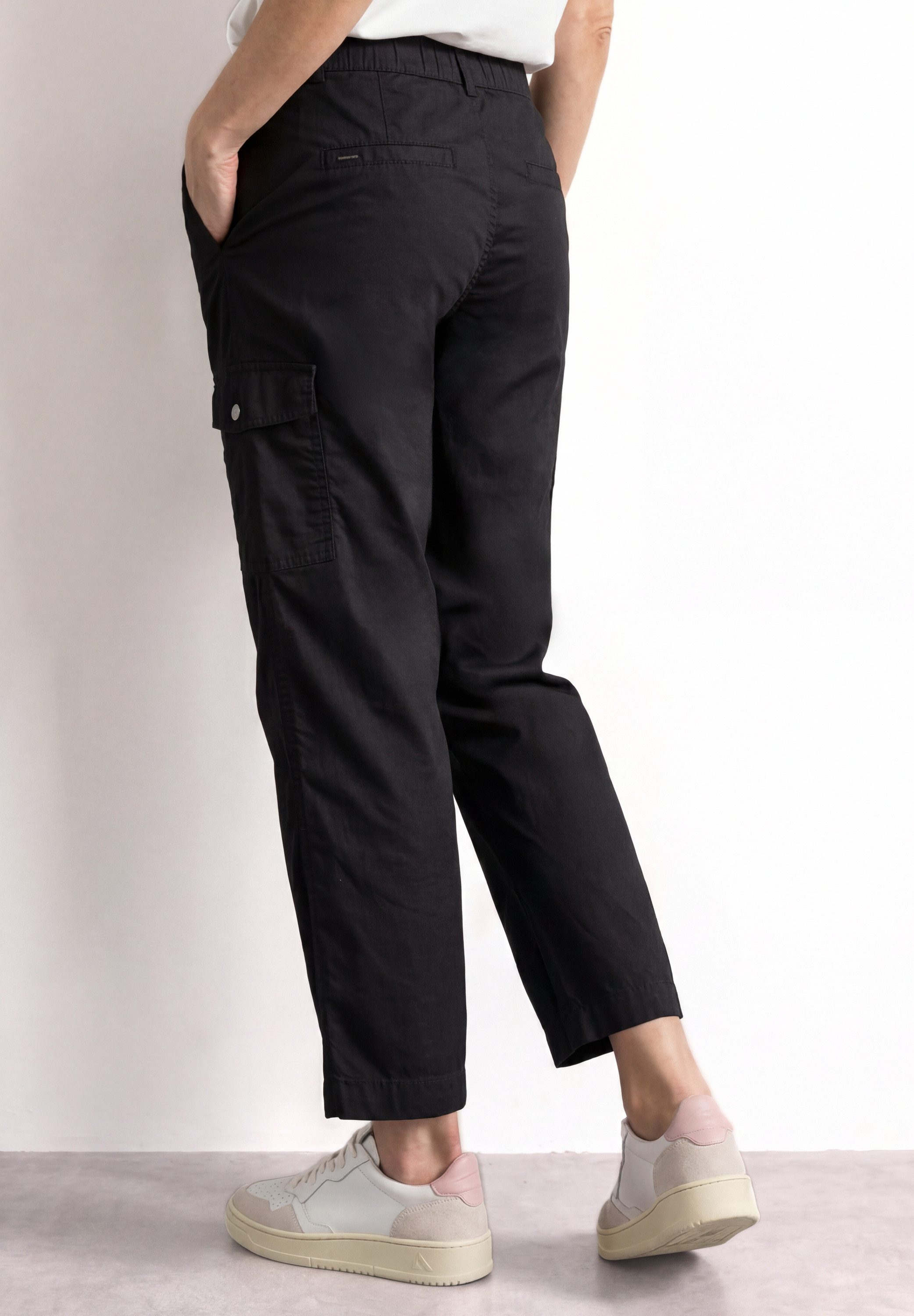 STREET ONE Stoffhose im Cargo-Style