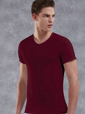 Doreanse Underwear V-Shirt Modal Herren Business Unterhemden, V-Neck T-Shirt DA2855