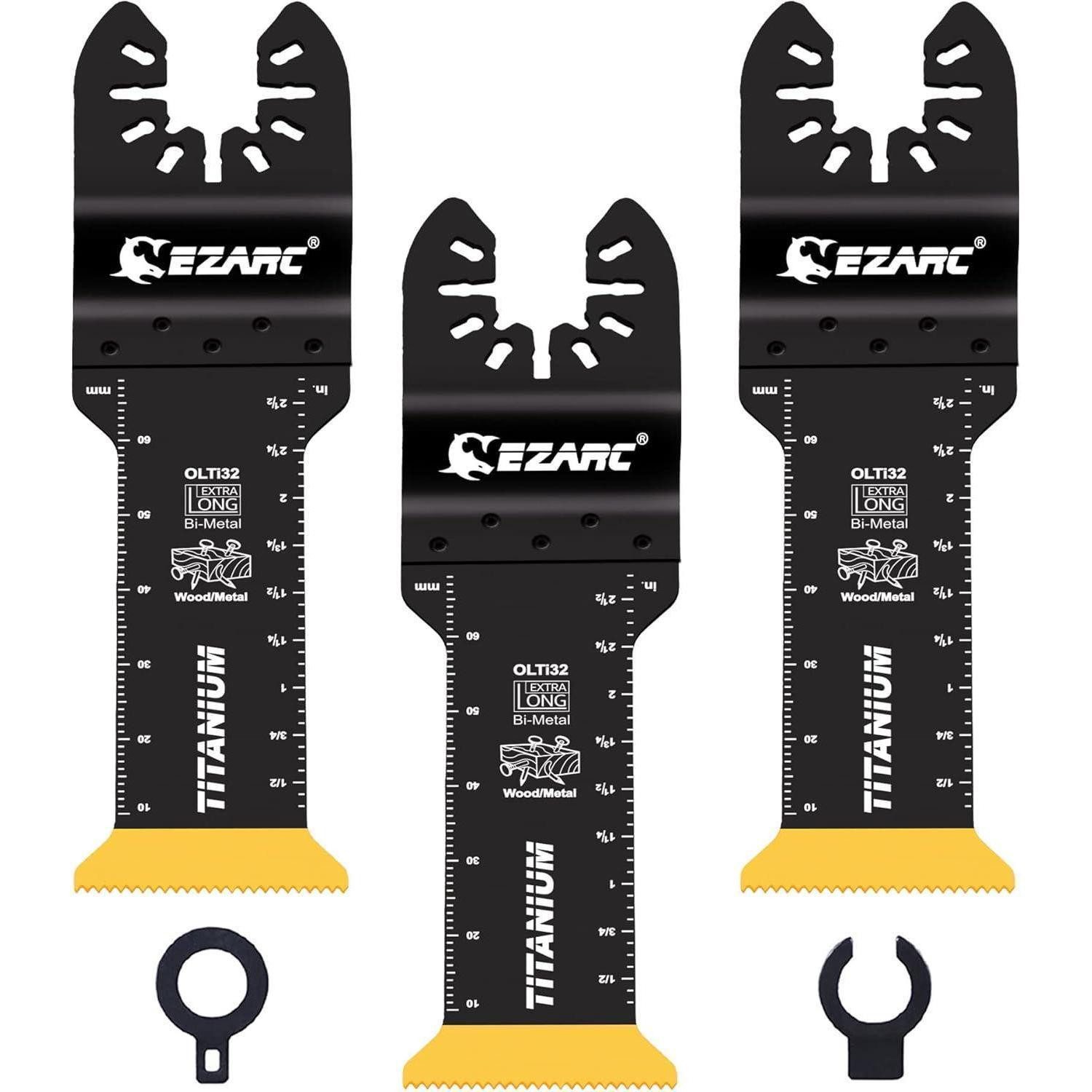 LuxusKollektion Sägeblatt Multitool Sägeblätter Titan lang 3tlg