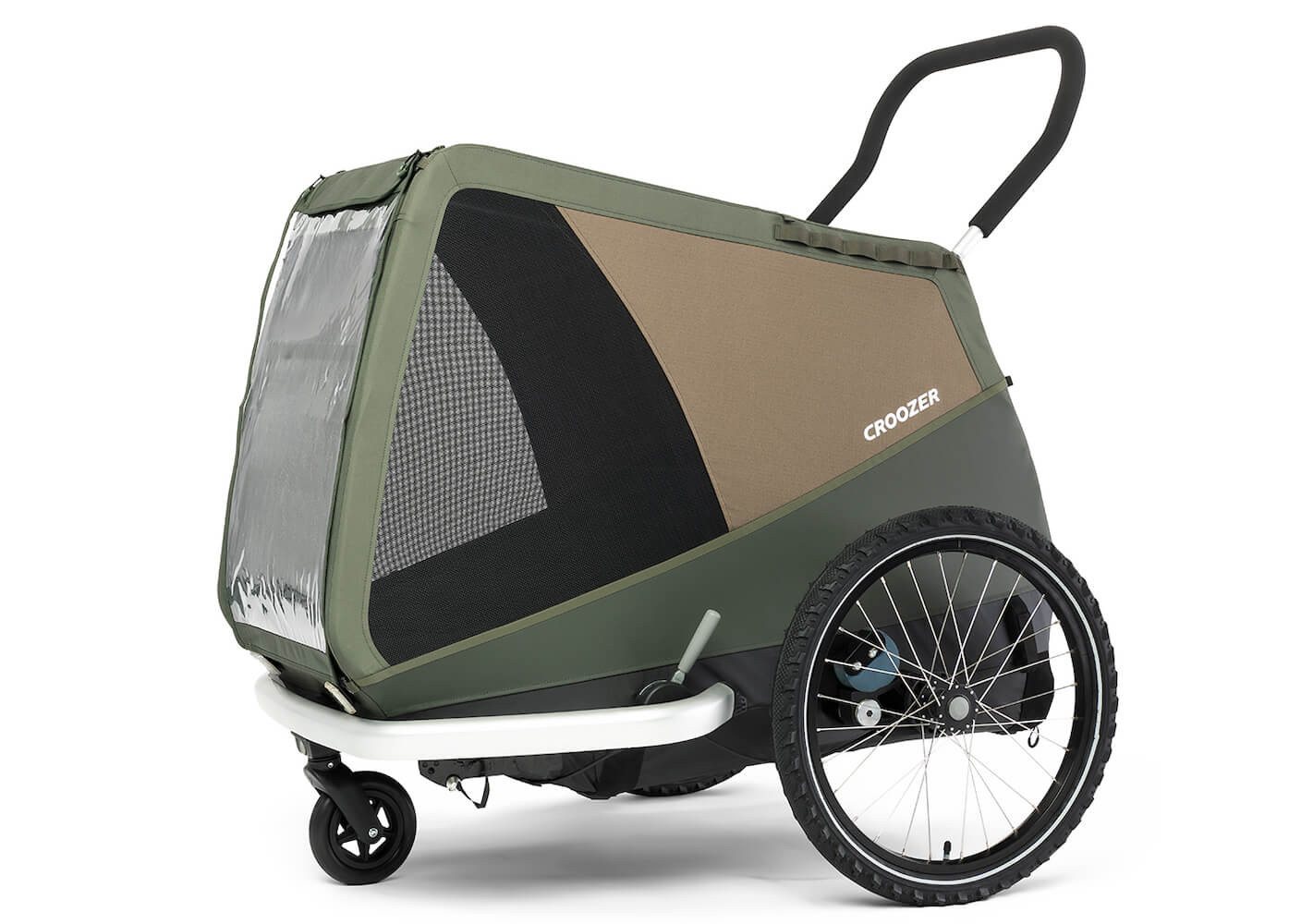 Thumbnail - Croozer Fahrradhundeanhänger CROOZER Dog Mikke Hundefahrradanhänger bis 45 kg