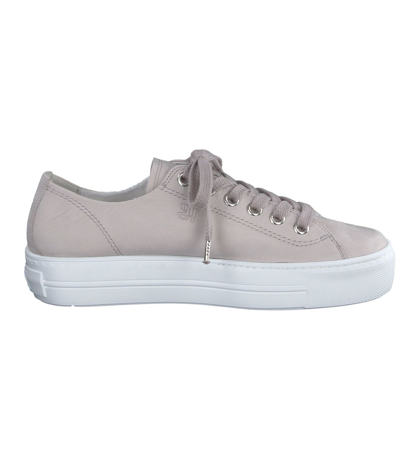 Paul Green Sneaker Nubukleder Grau Sneaker