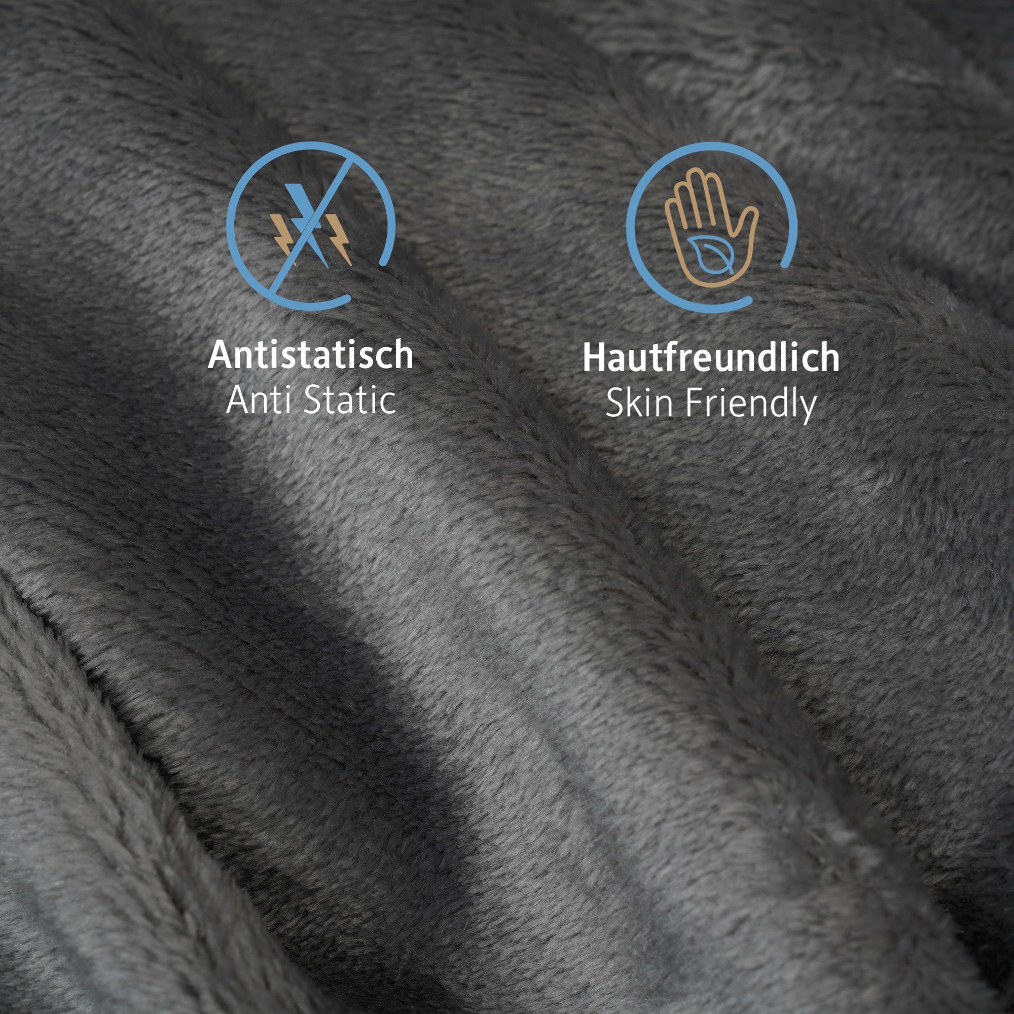 Wohndecke Extra Warme Flauschige Kuscheldecke(450 g/m), günstig online kaufen