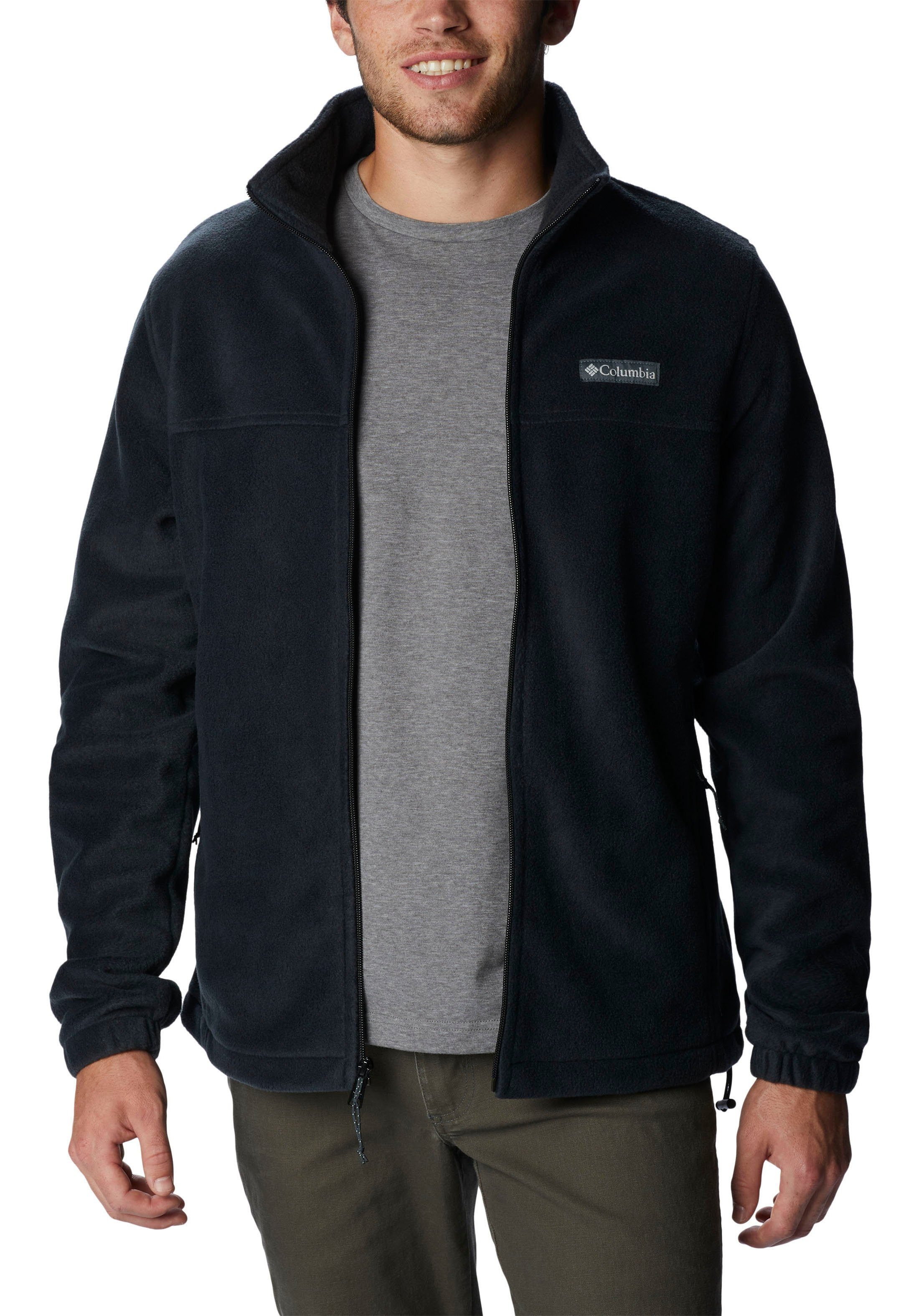 Columbia Fleecejacke Steens Mountain Full Zip 2.0 mit hohem Stehkragen, atmungsaktiv, schnell trocknend, wasserabweisend