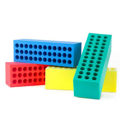BlockX Hürde Schaumstoffblock-Set MINIBlockX Starterset mit Tasche, Multifunktionale Bausteine für Kiga, Schule, Verein, Therapie