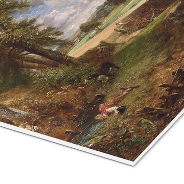 Posterlounge Forex-Bild John Constable, Das Kornfeld, Malerei