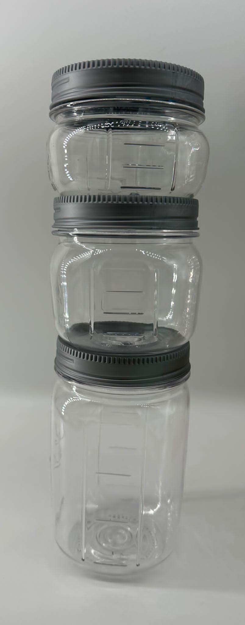 soma Trinkflasche cool groß Vorratsgläser für gear Lebensmittel mit voratsbehälter Voratsgläser Deckel klein, mit BPA-frei Deckel(PP) &