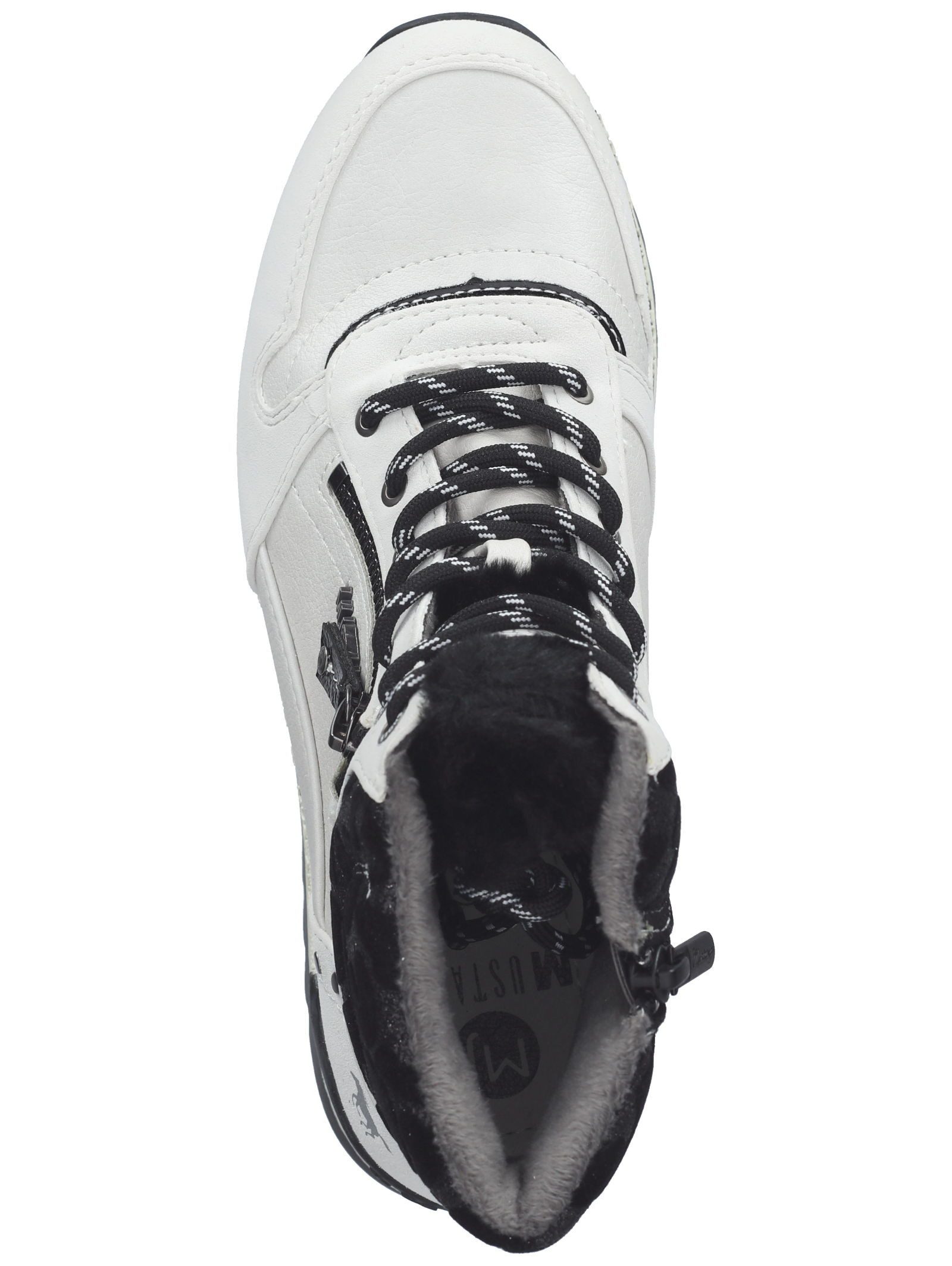 Mustang Shoes Mustang Shoes Stiefelette Lederimitat Schnürstiefelette