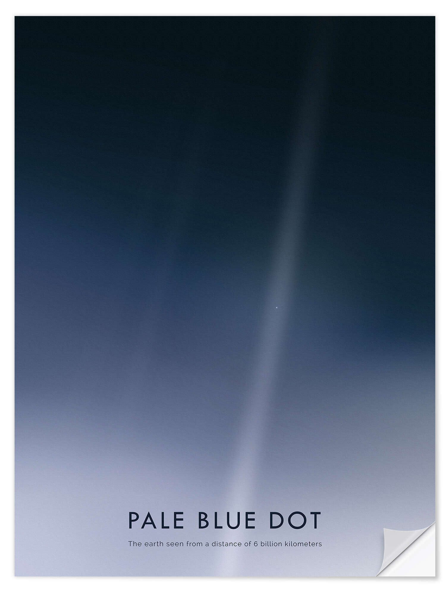 Posterlounge Poster NASA, Pale Blue Dot, günstig online kaufen