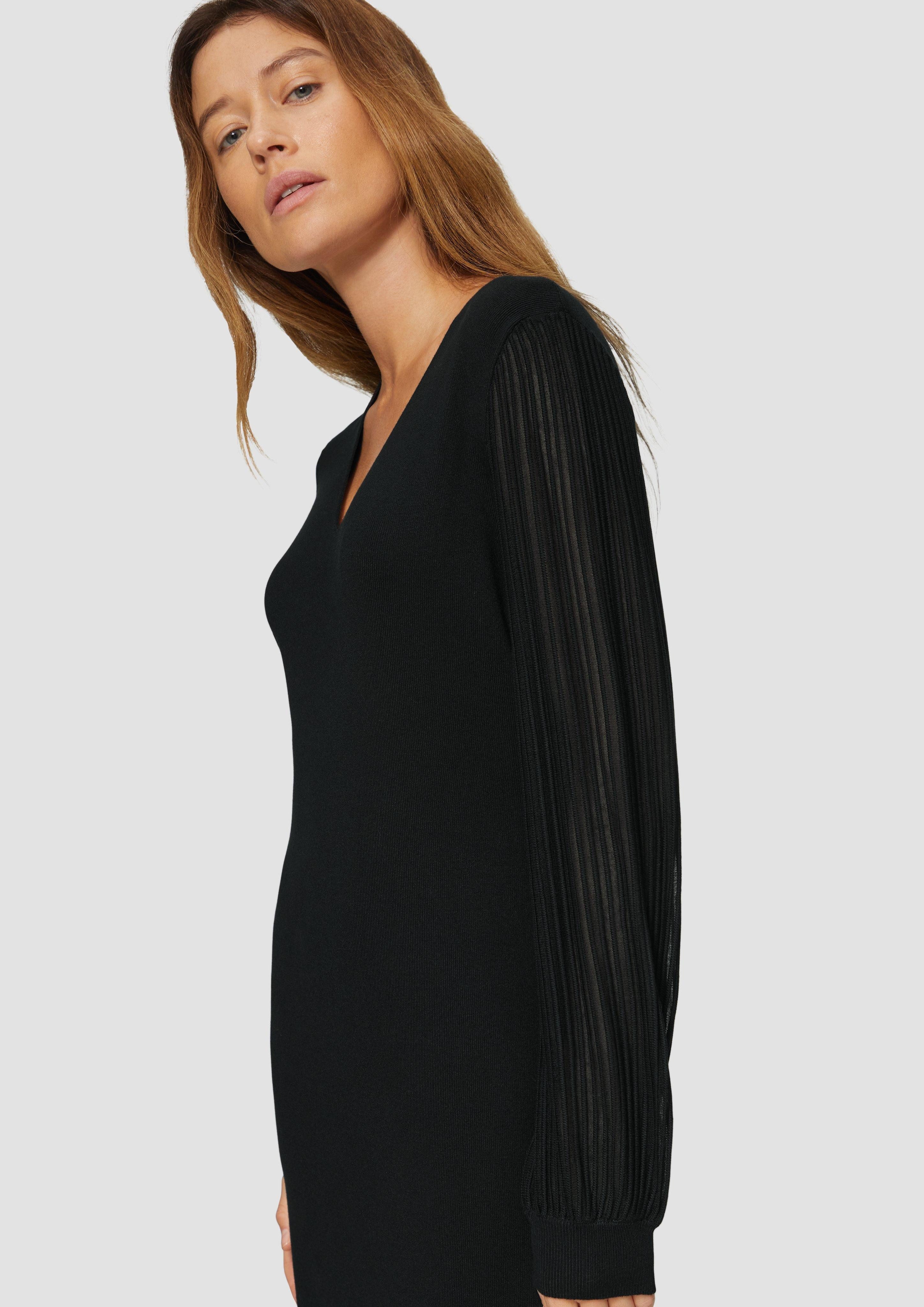 s.Oliver BLACK LABEL Minikleid Feinstrick-Kleid mit günstig online kaufen