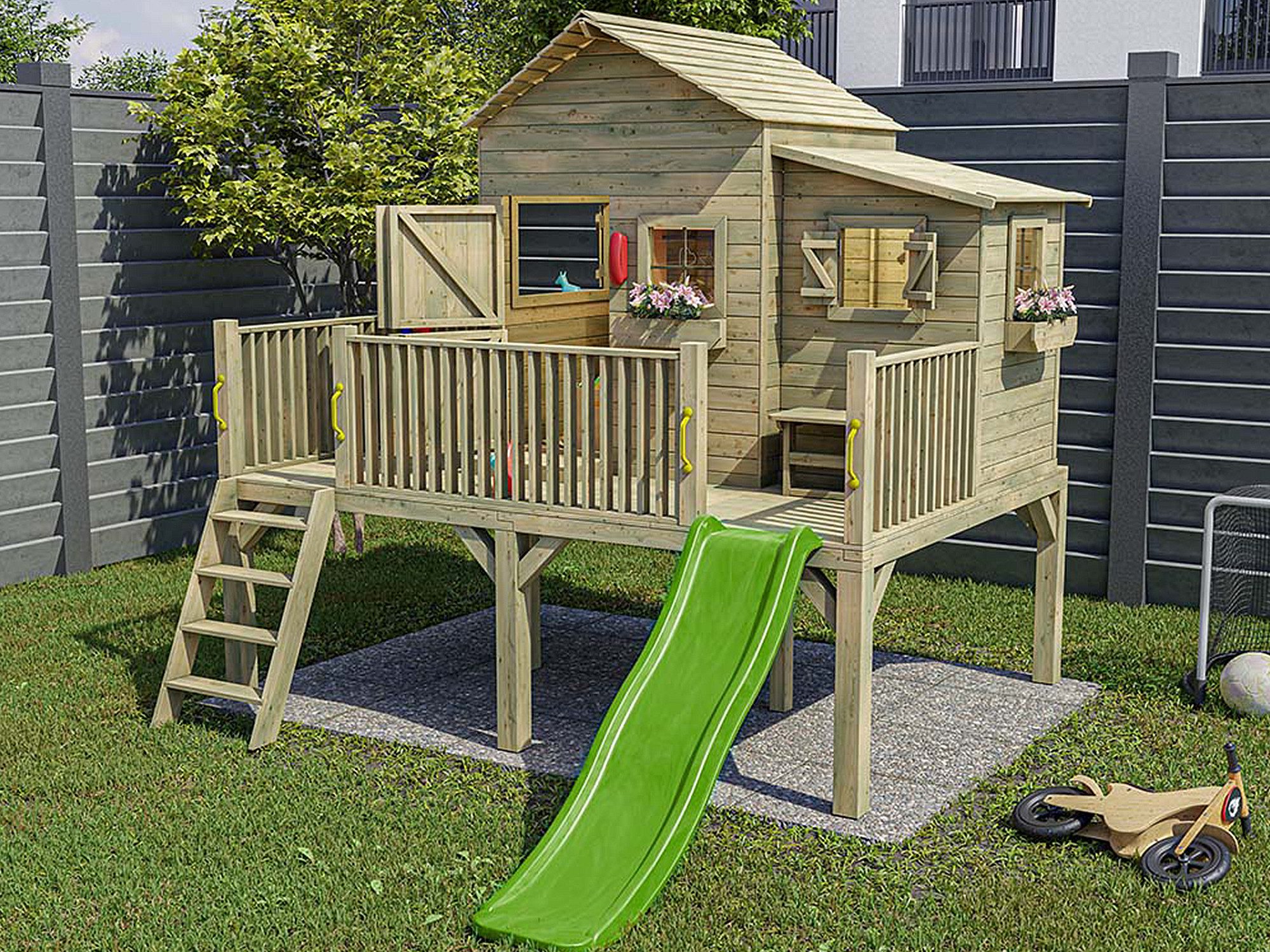 Prestige Garten Spielturm Prestige Garden Stelzenhaus Butterfly XL