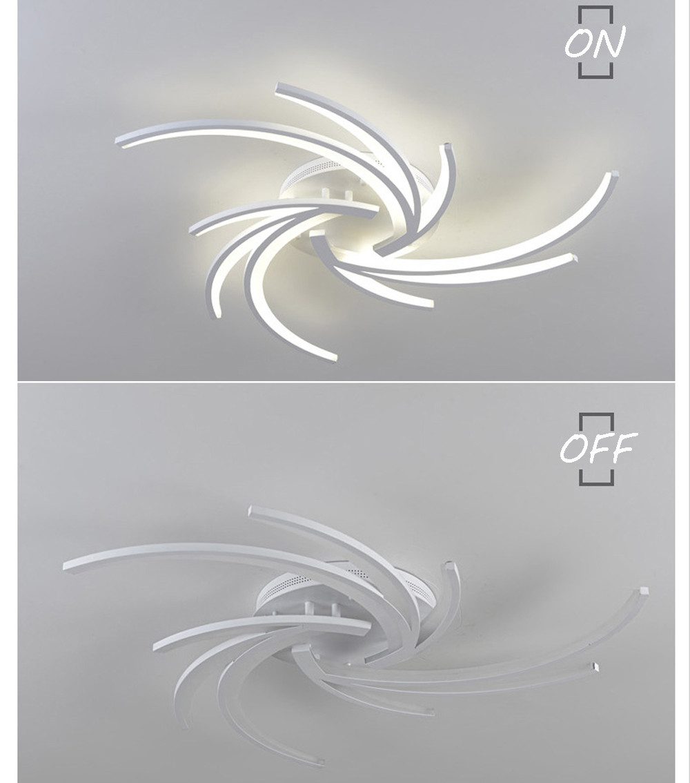 Eurotondisplay LED Deckenleuchte LED Deckenleuchte 2042 Fernbedienung Licht günstig online kaufen