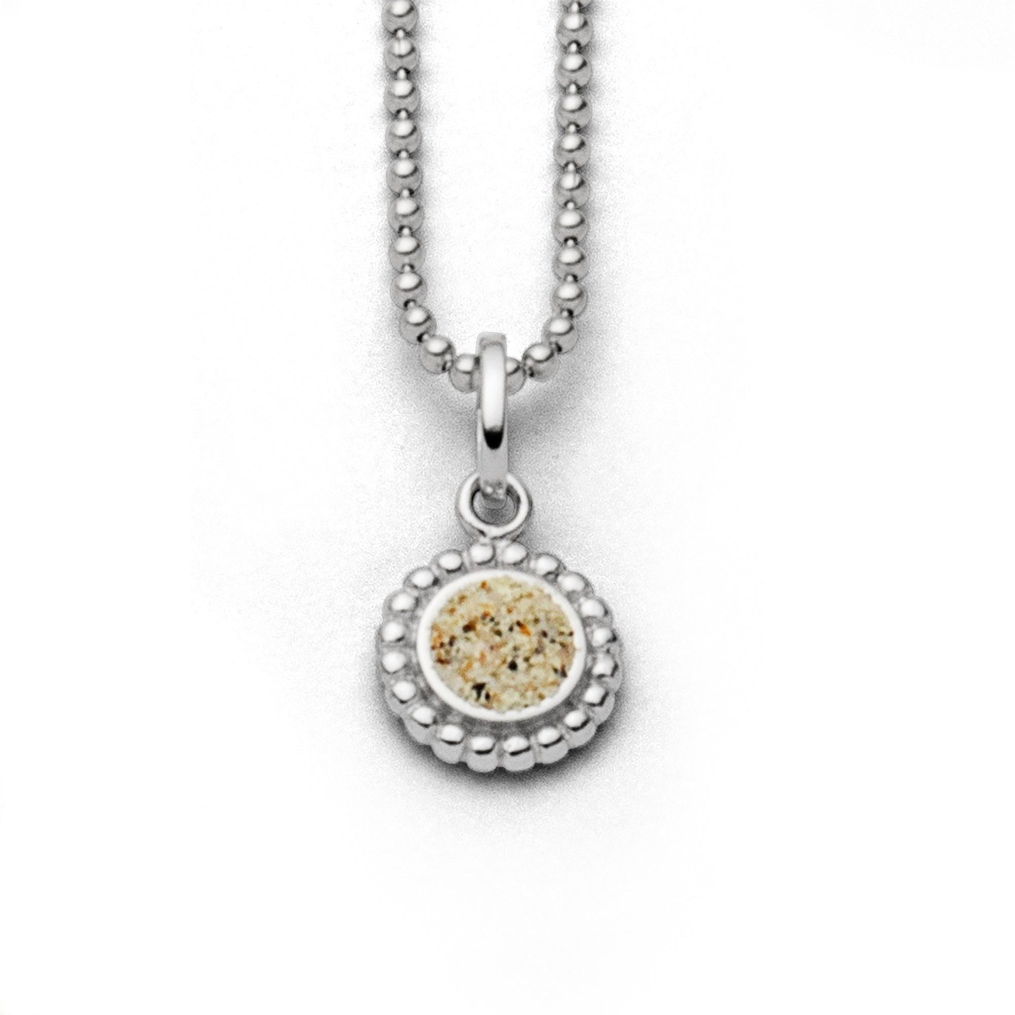 Kette mit Anhänger DUR Schmuck: Kette "Strandzauber" mit Strandsand, K3016