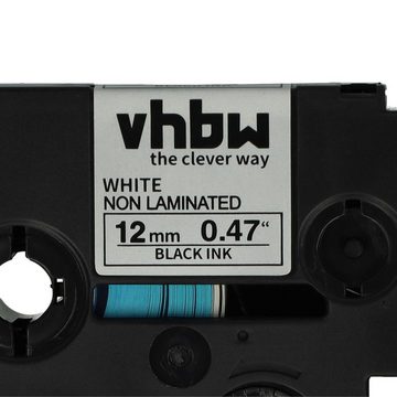 vhbw Beschriftungsband passend für Brother P-Touch E300, E200, E115, E110, E300VP