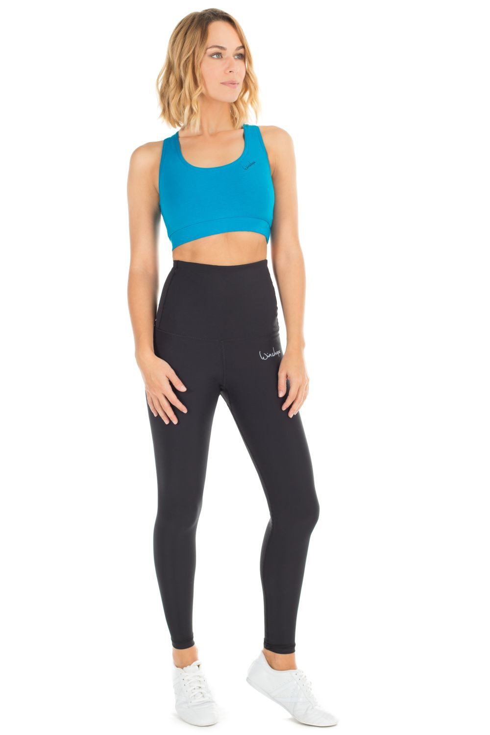 Winshape Leggings Functional Power Shape Tights HWL102 High Waist mit Bauch-Weg-Effekt – Bild 4 von 5