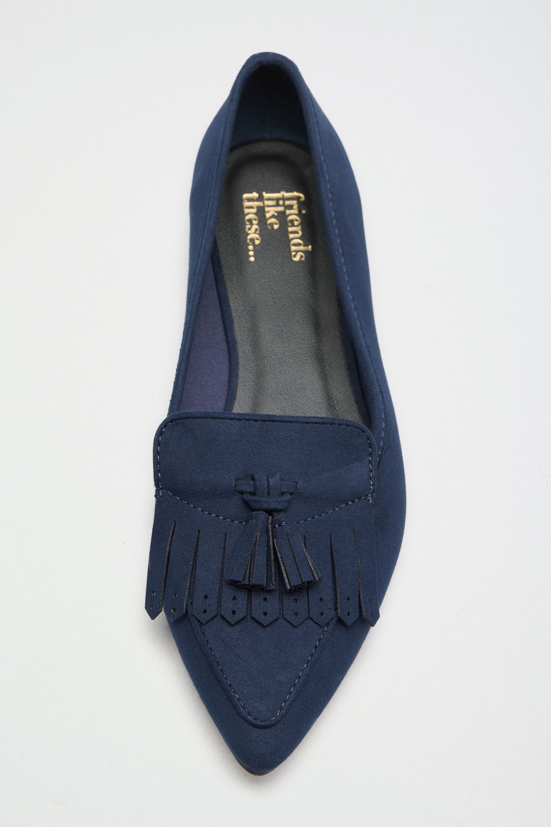 Friends Like These Friends Like These Loafer aus Kunstveloursleder Loafer (1-tlg)