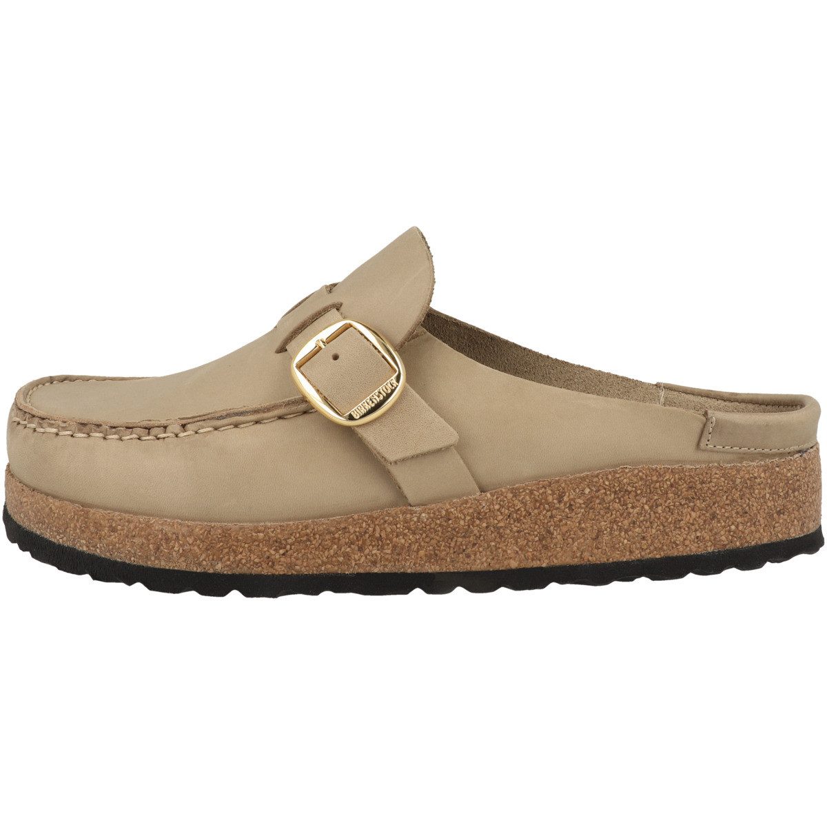 Birkenstock Buckley Naturleder Geölt normal Damen Clog Sandalen, Hausschuhe, Pantoletten, Badeschuhe, Gartenschuhe