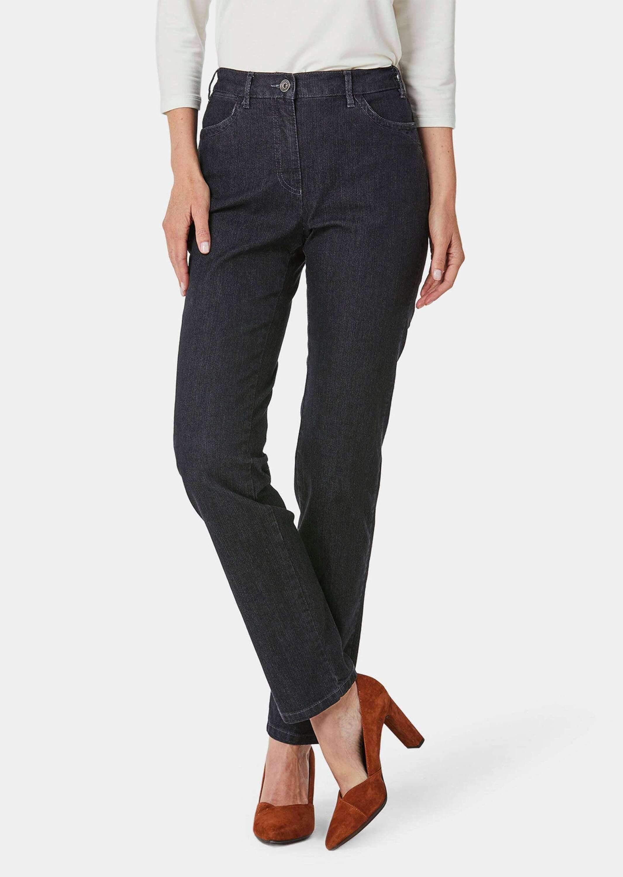 Bequeme Jeans Denimhose mit Stretchkomfort