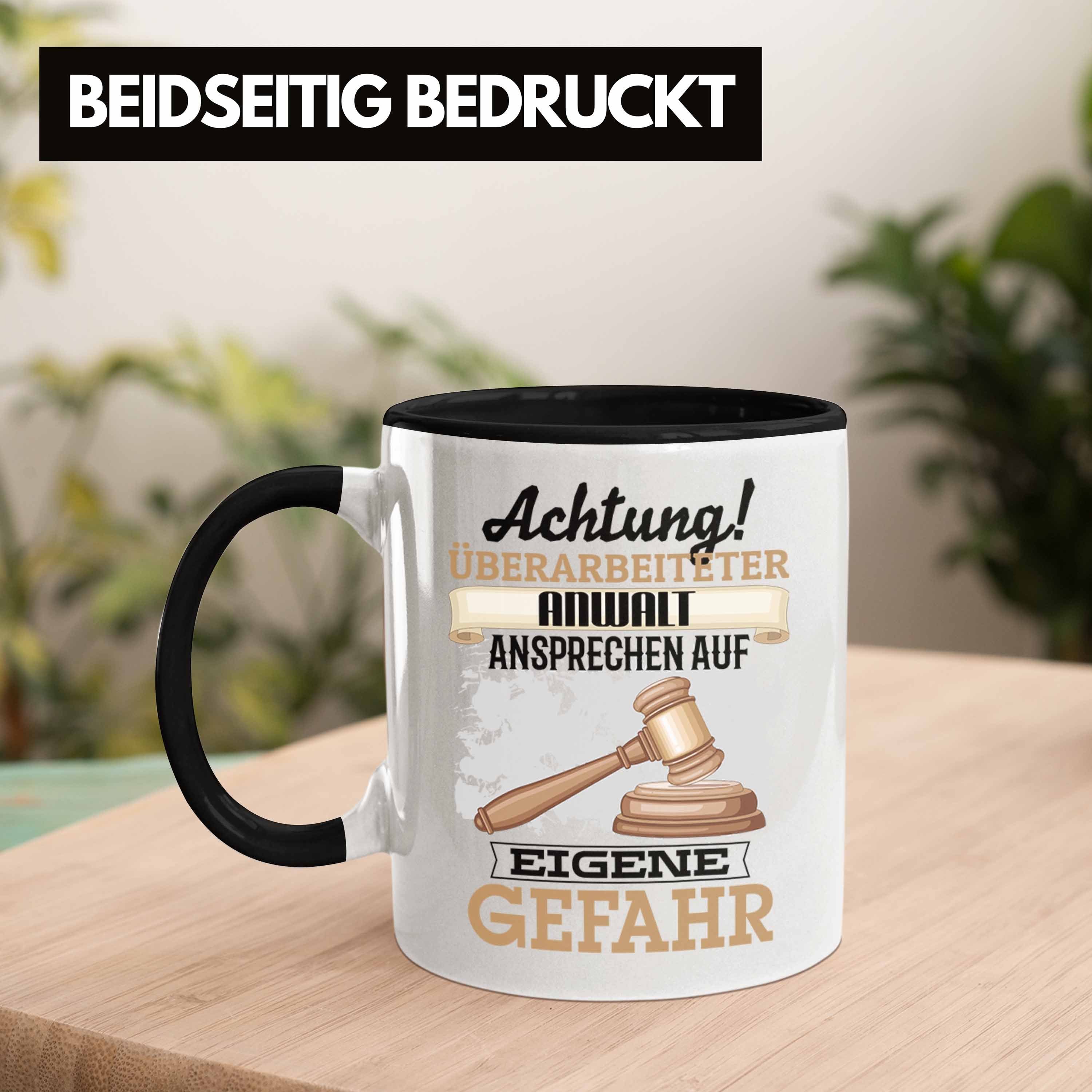 Geschenk Schwarz Ju Kaffeebecher Lustiger Tasse Anwalt Geschenkidee Spruch Trendation Tasse für