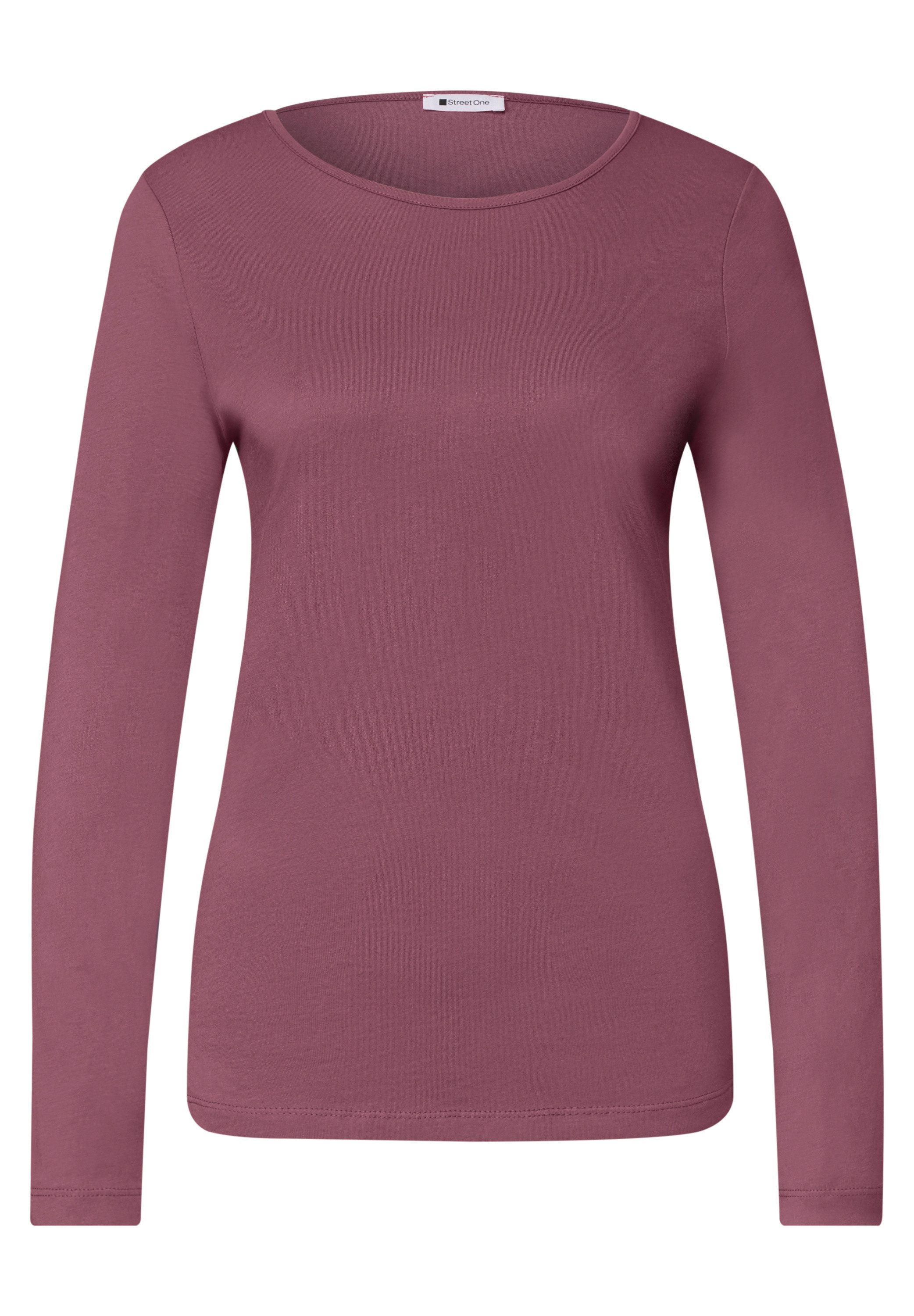 STREET ONE Langarmshirt aus reiner Baumwolle – Bild 5 von 5