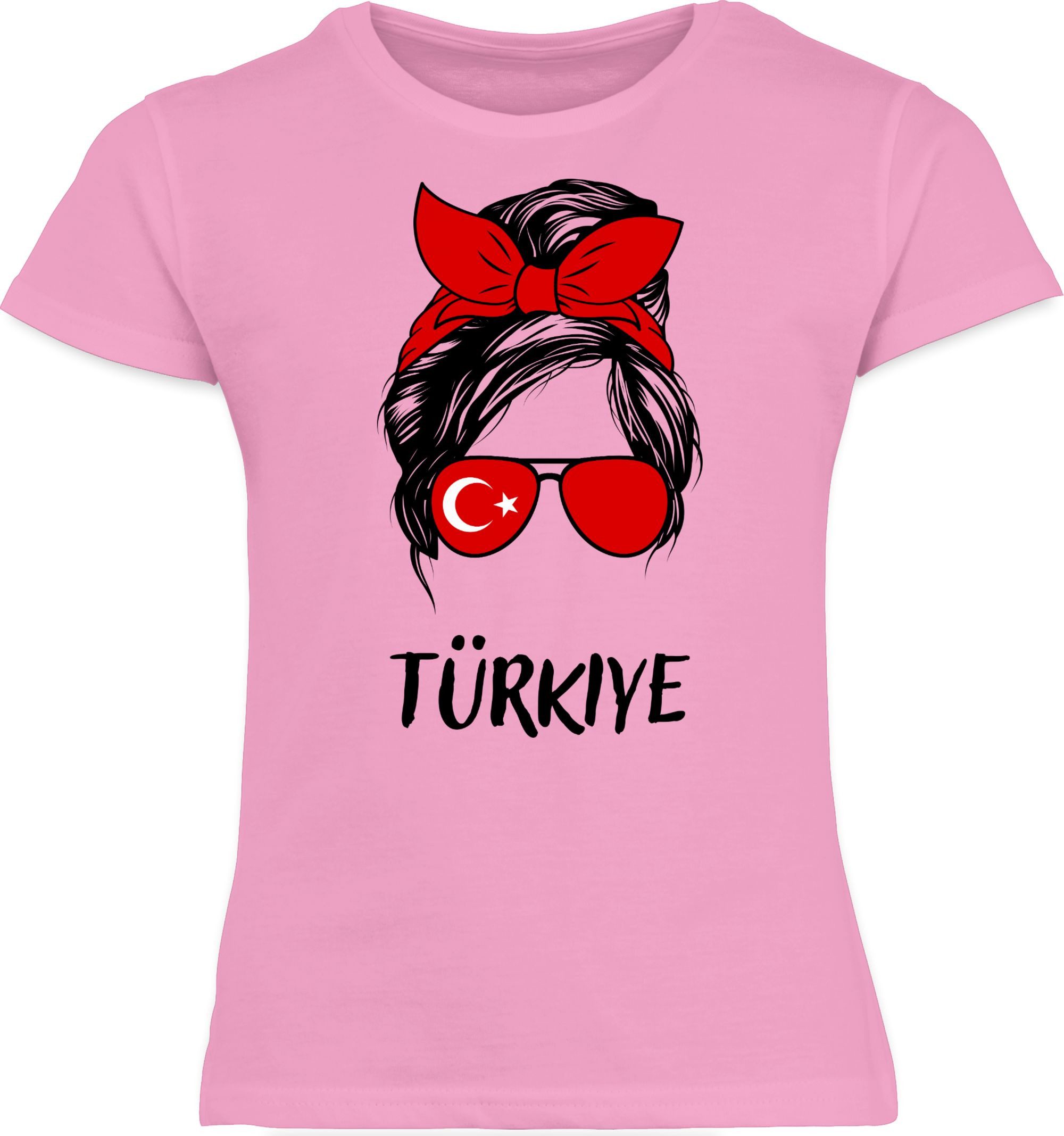 Shirtracer T-Shirt Cooles Türkei Motiv Türkiye Style Turkey 2026 Fussball WM Fanartikel