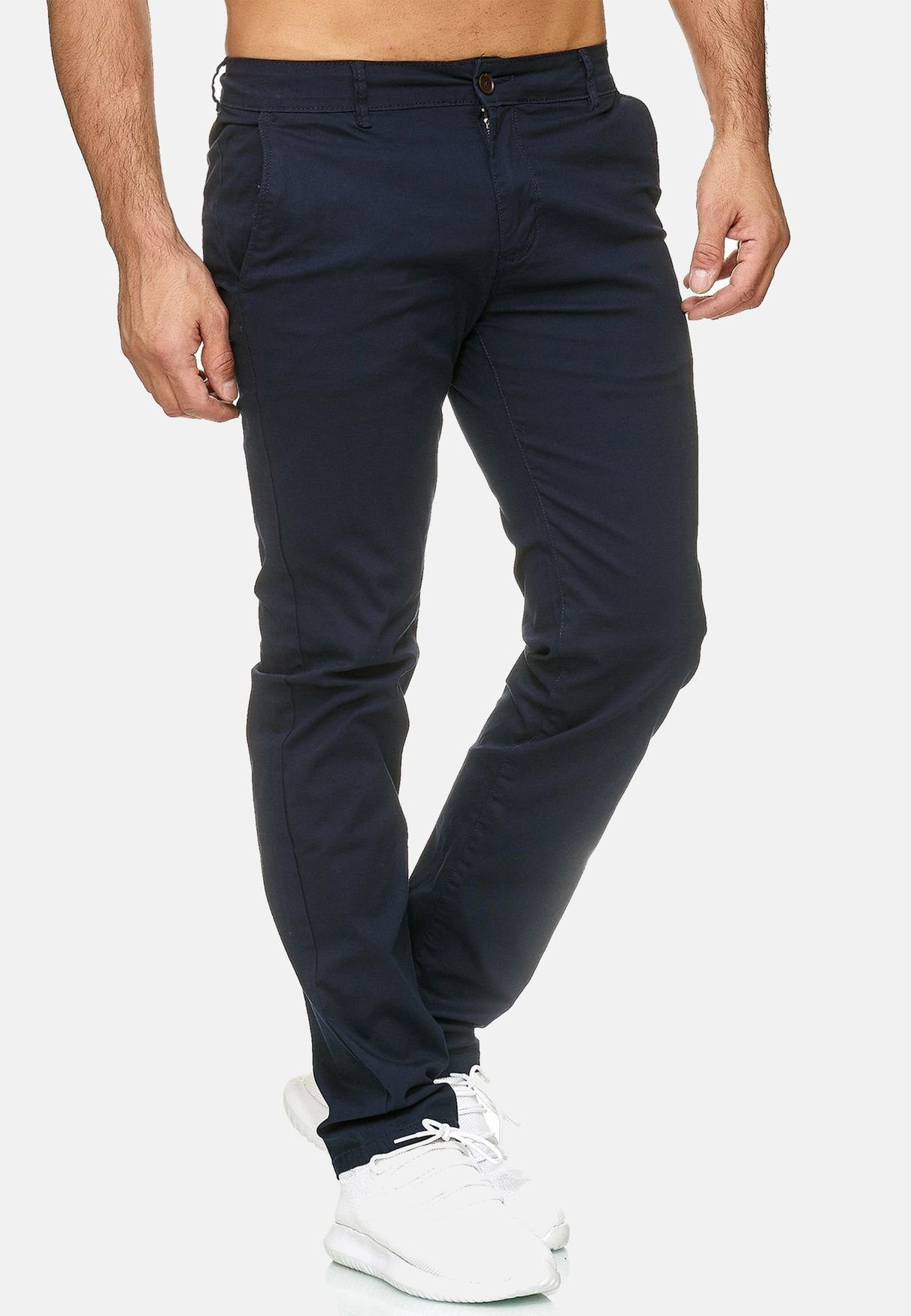 Egomaxx Chinohose Stretch Basic Denim Design günstig online kaufen