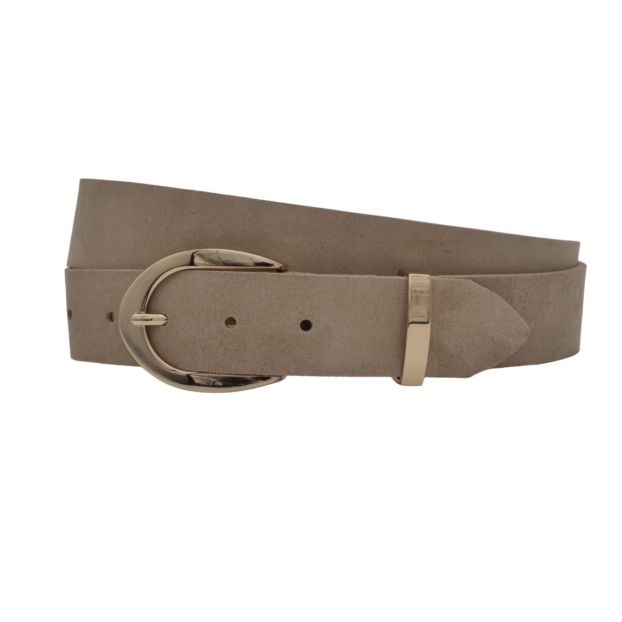 Ledergürtel AnnaMatoni Damen Ledergürtel in hochwertigem Velour Leder 3,5cm