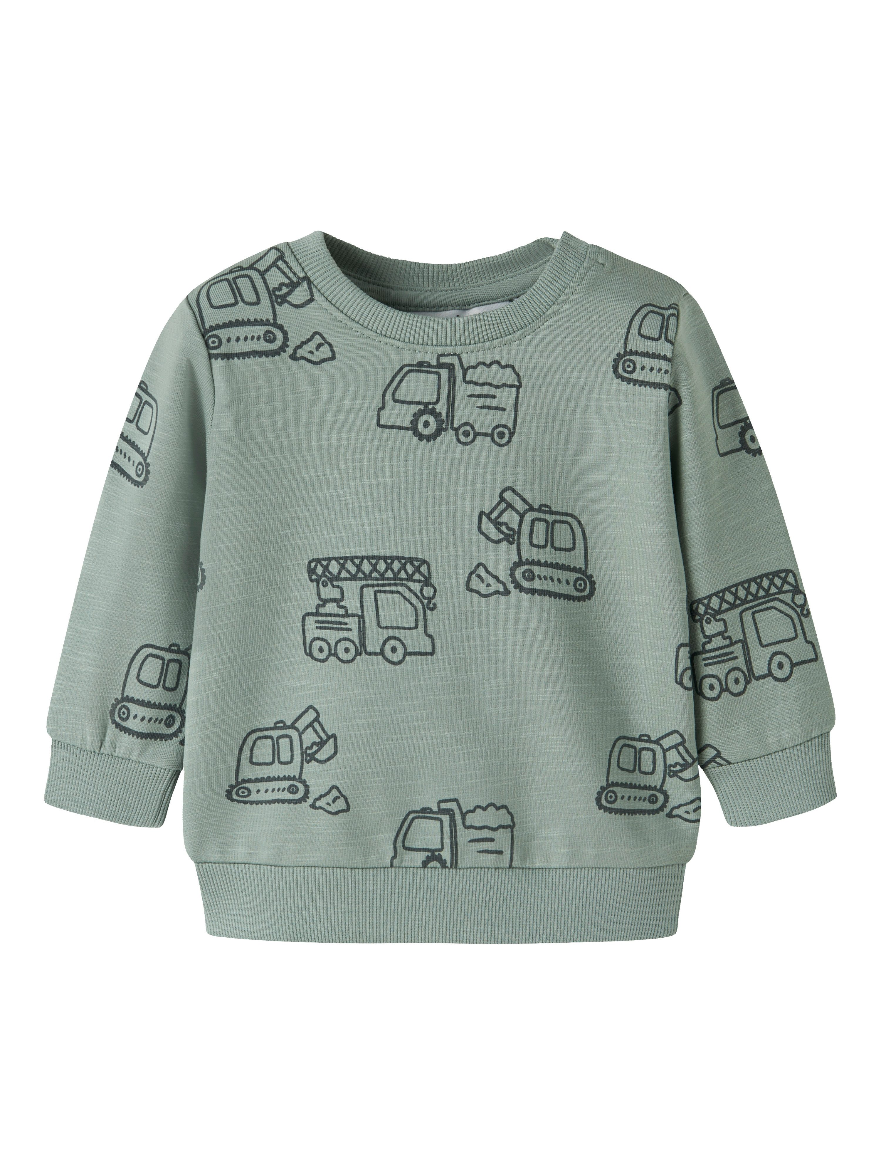 Name It Sweatshirt NBMKOMMA LS SWEAT UNB Baumwollmischung, regular fit