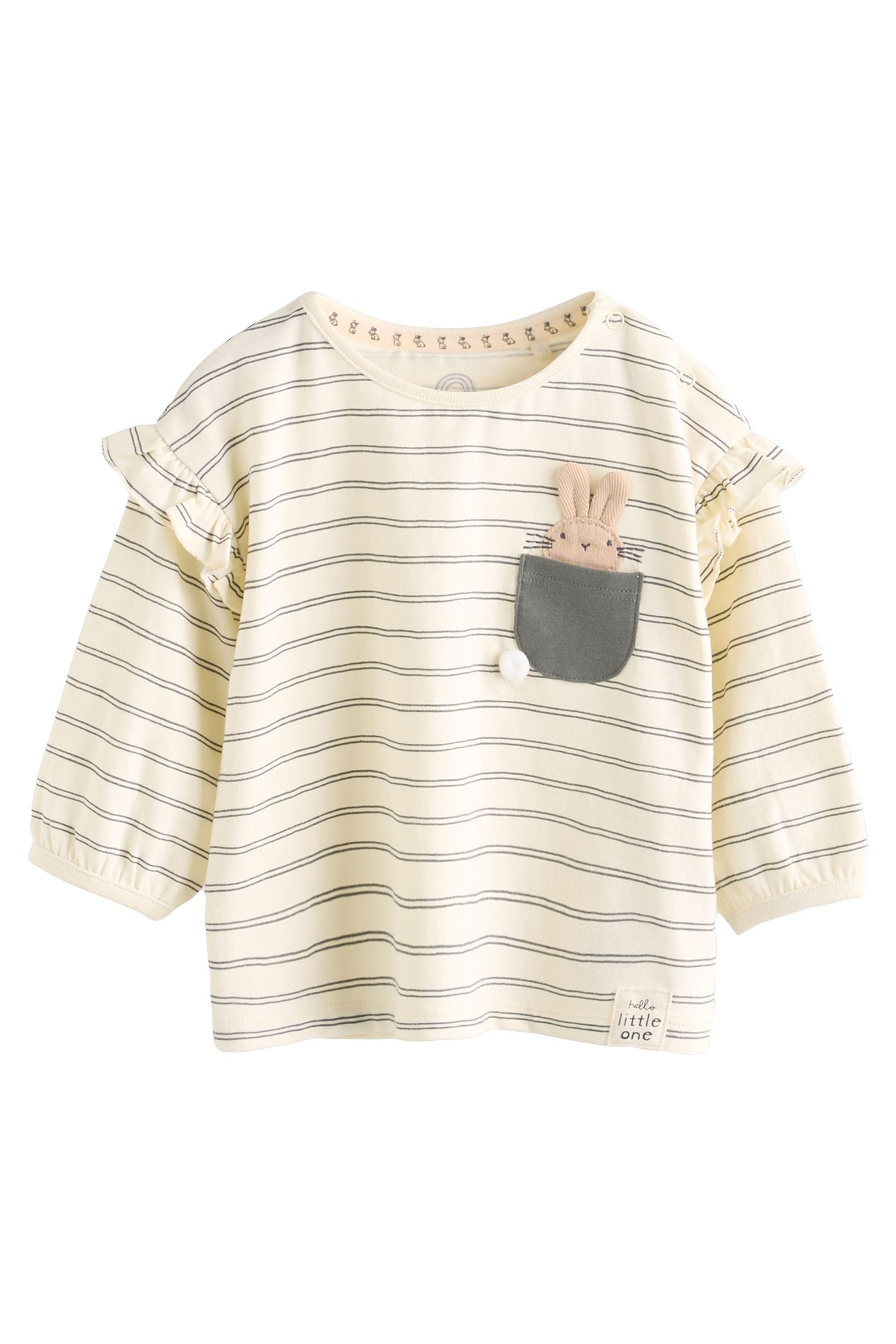 Next Shirt & Leggings Baby-Langarmshirts und Leggings, 6-teiliges Set (6-tlg)