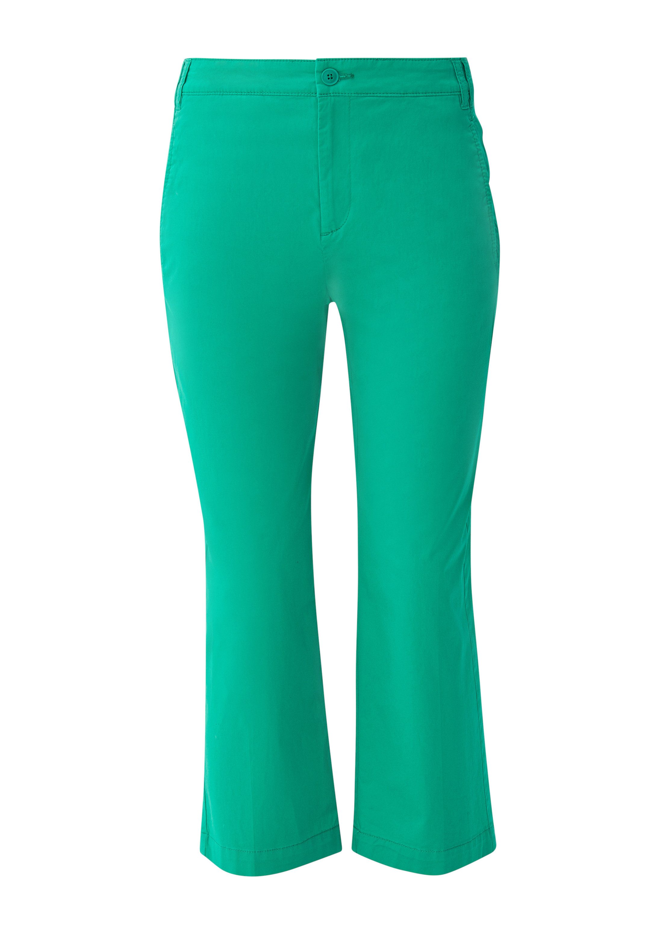 s.Oliver Culotte Hose Regular: Culotte mit High Rise-Bund