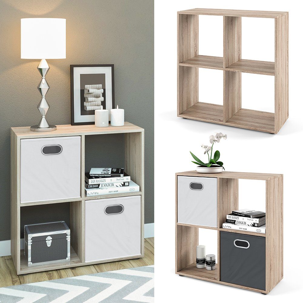 Vicco Raumteiler Tetra, Sonoma, 72 x günstig online kaufen