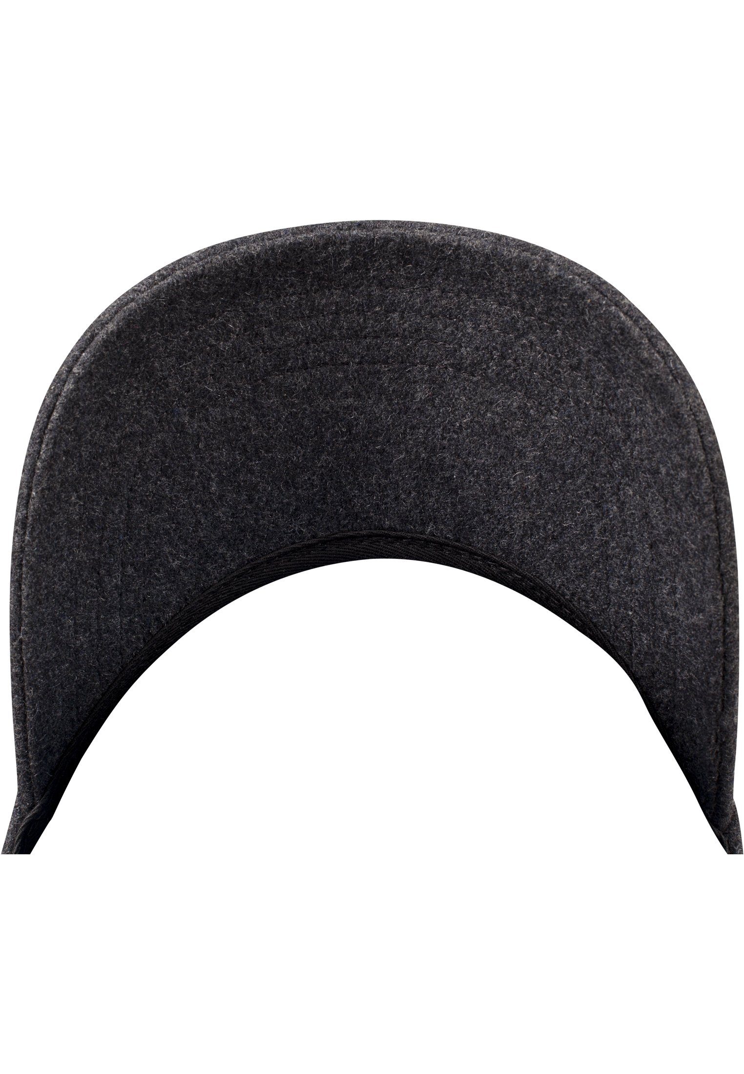 Flexfit Cap Flex Profile Low Accessoires Melton darkgrey Dad Cap Wool