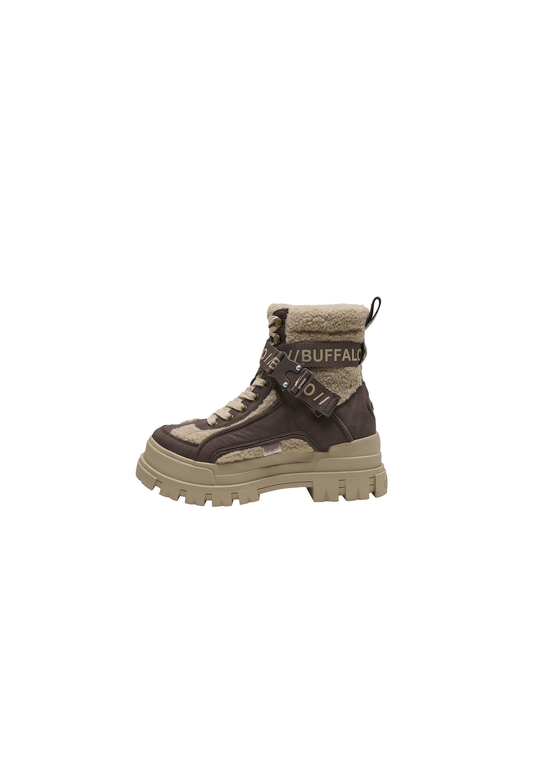 Buffalo Buffalo Aspha Com1 Warm Vegan Nappa/Fake Fur Stiefel – Bild 5 von 5