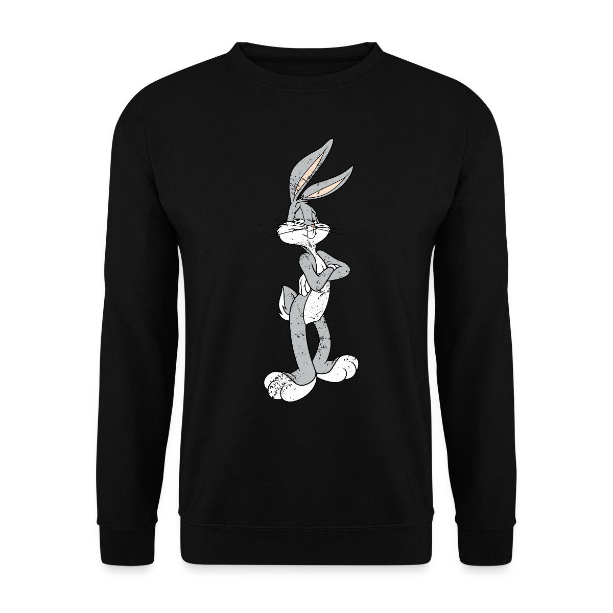 Spreadshirt Sweatshirt Looney Tunes Bugs Bunny Vintage Pose Unisex Pullover (1-tlg)