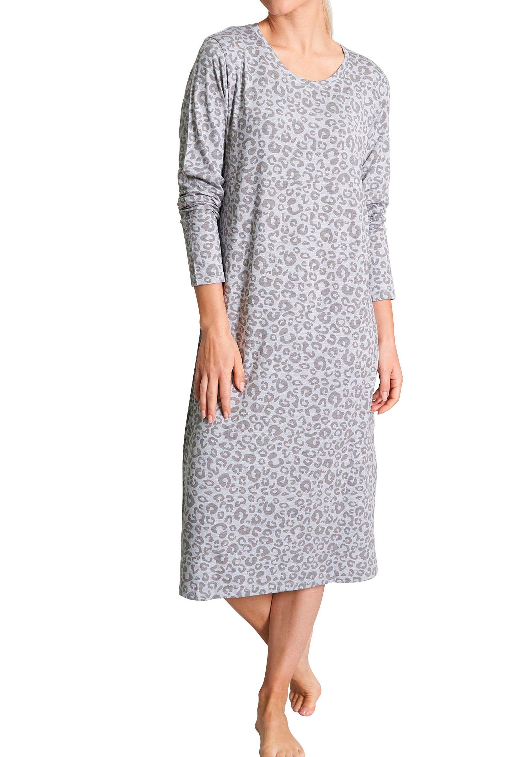 TOM TAILOR Nachthemd Victoria Mit Print, 3/4-Ärmel, Rundhalsausschnitt, fem günstig online kaufen