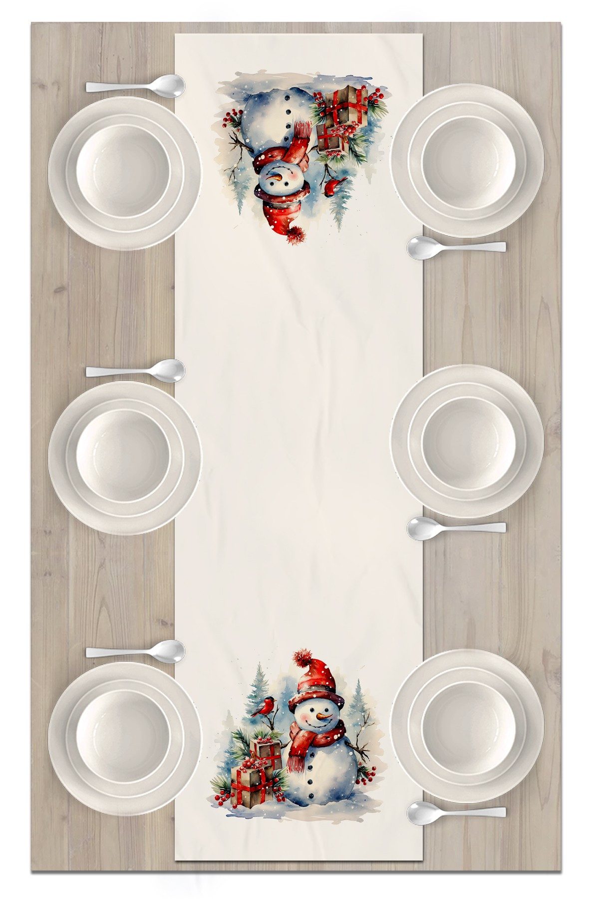 L'Essentiel Maison Tischläufer Weihnachten (1-tlg), Weihnachtsmotiv, 100% Polyester, 40 x 135 cm