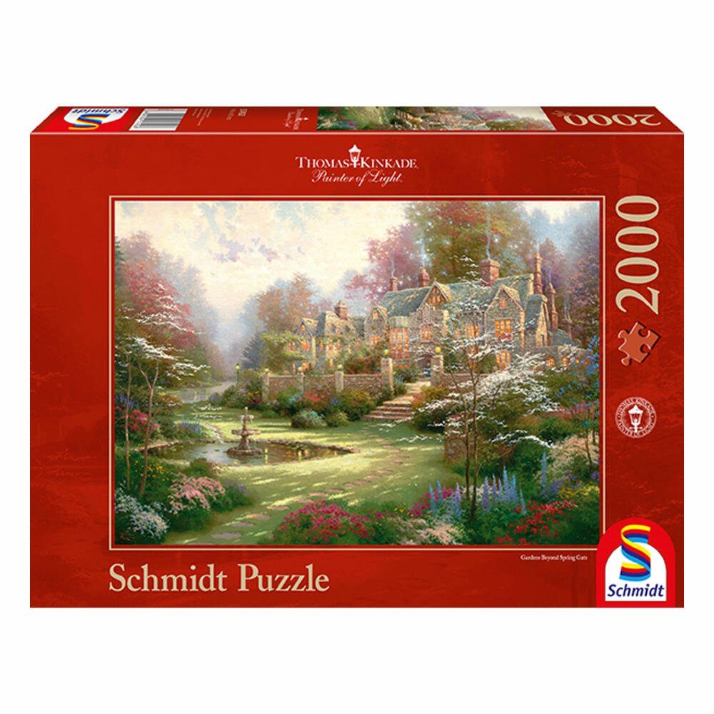Schmidt Spiele Puzzle Landsitz 2000 Thomas Puzzleteile Kinkade