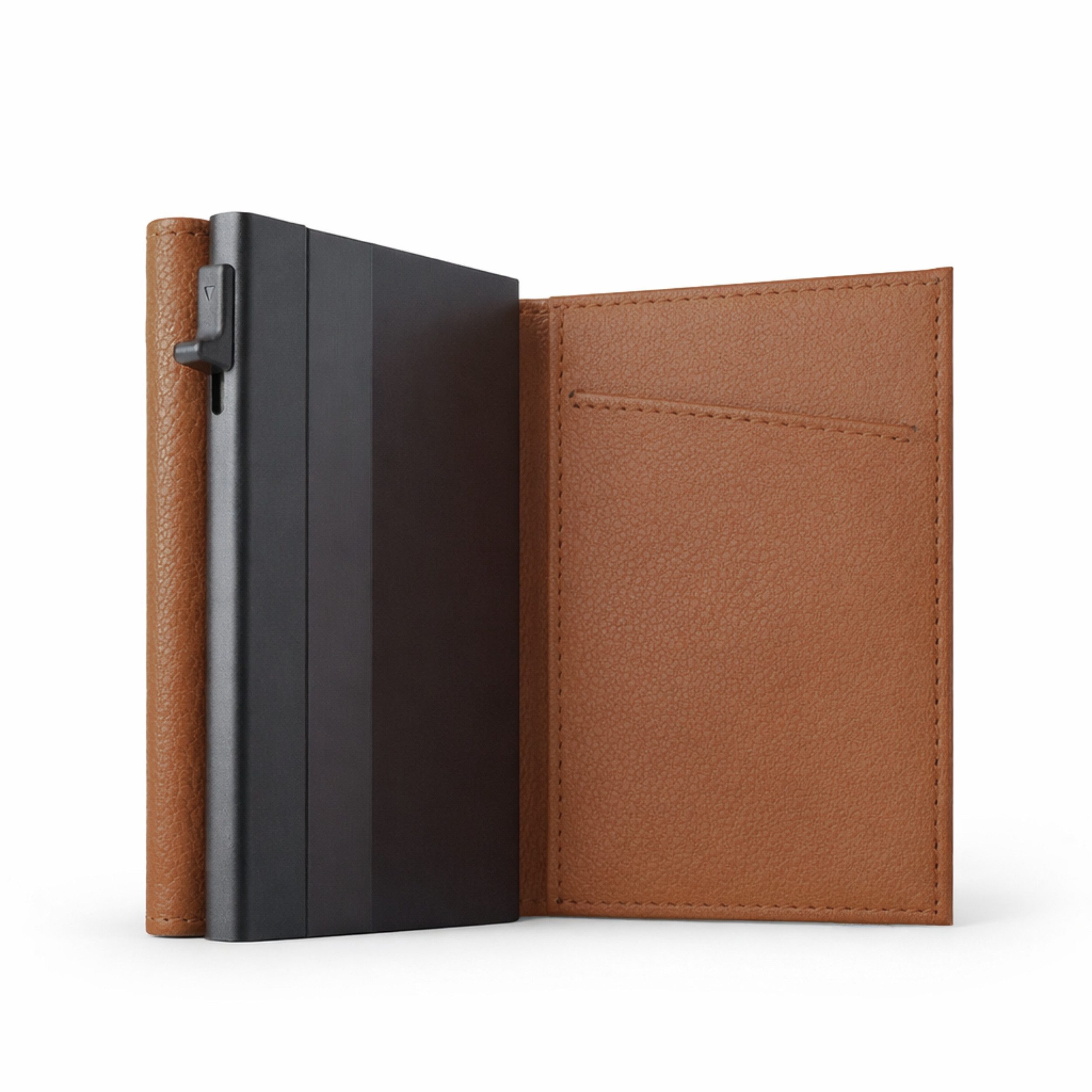 S&T Design Brieftasche S&T Design RFID Blocker Cardholder Slim Wallet Herren veganem Leder (S&T Design portemonnaie, 1-tlg., Mit Geschenk verpackung), 11 Kartenfächer Münzfach Bargeld mit Reisverschluss Magnetisch Klein
