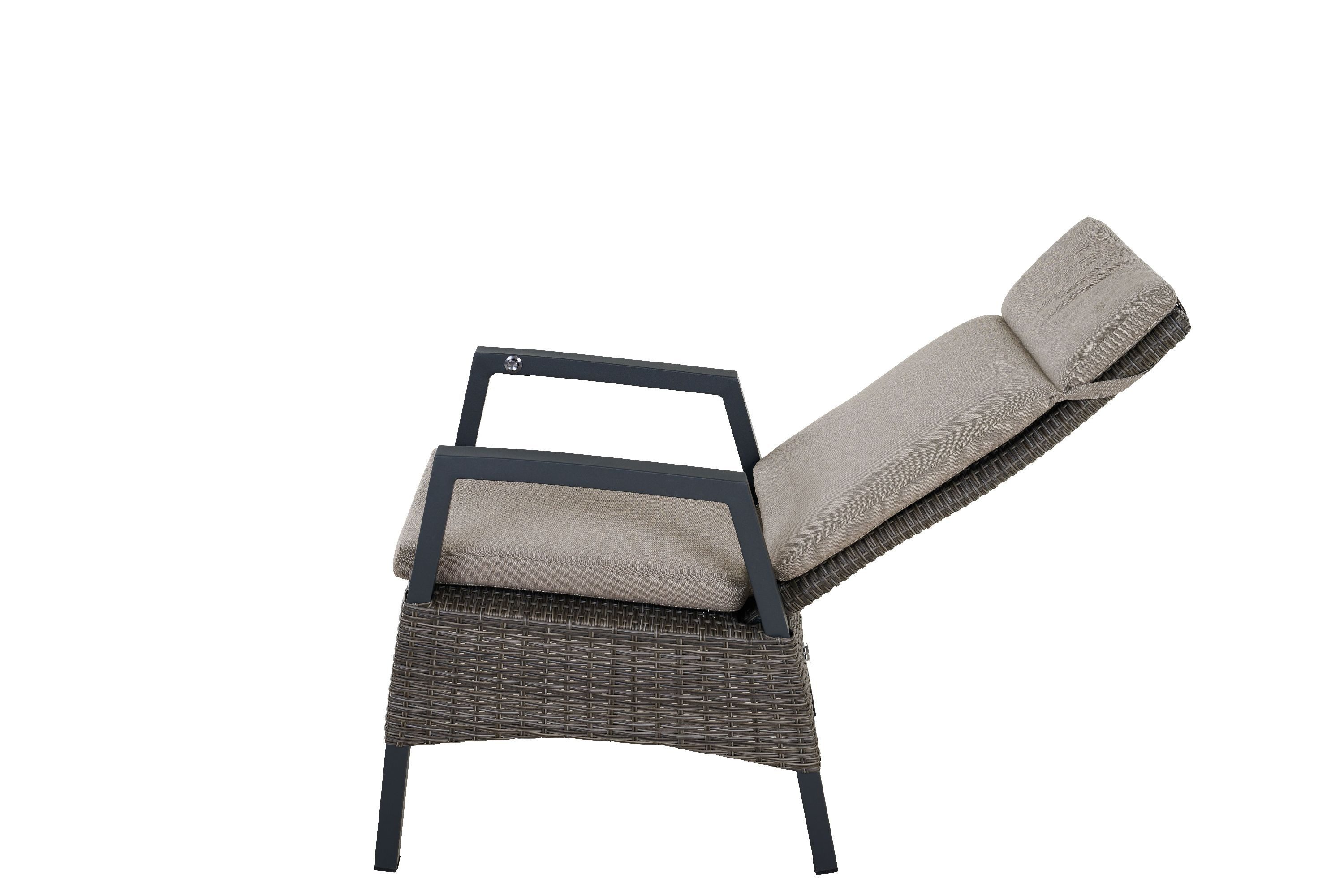 Siena Garden Gartenstuhl Gartenstuhl SIENA GARDEN TARANTO BHT 72x109x61 cm braun Stapelstuhl