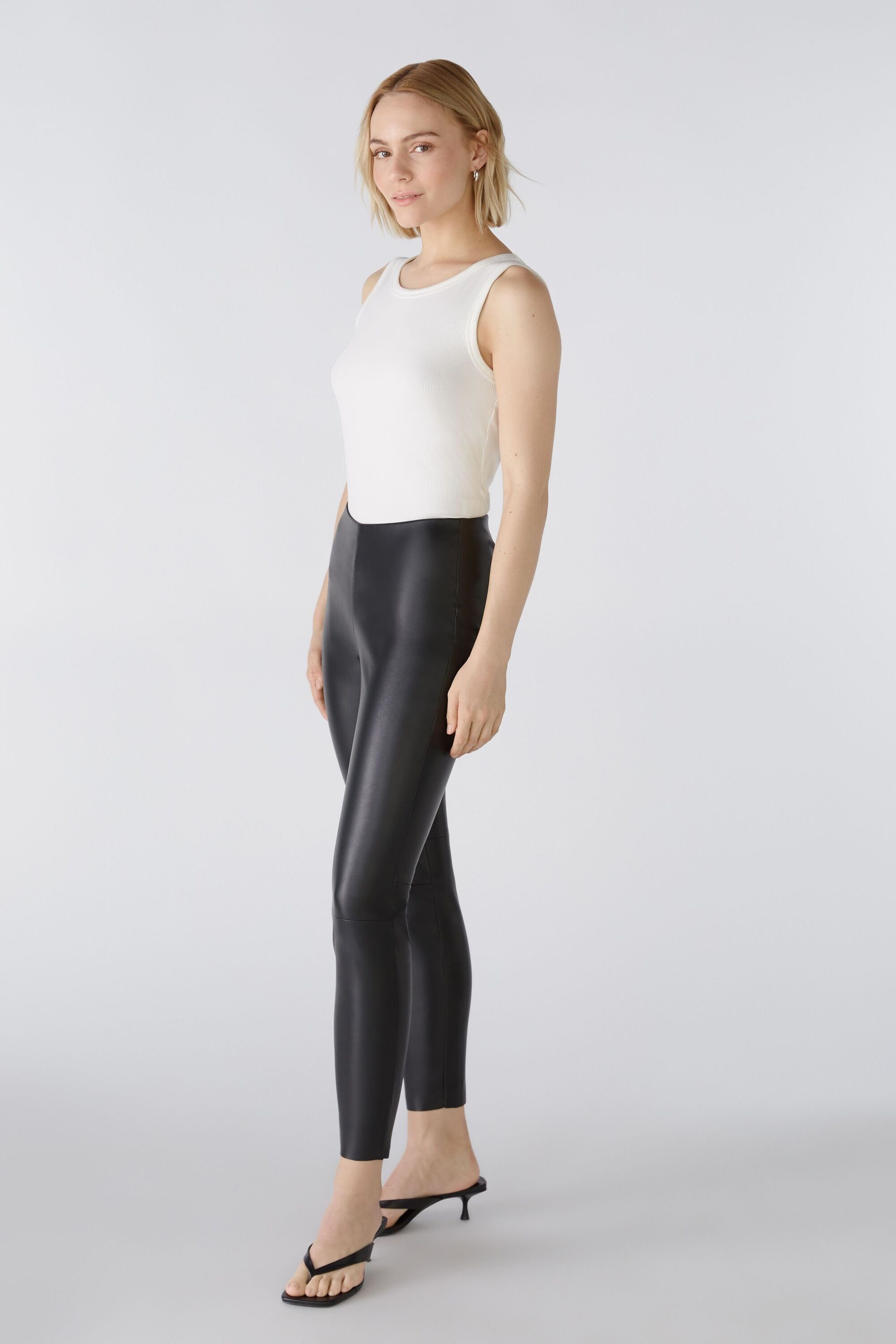 black Lederoptik Leggings in Oui Lederhose CHASEY