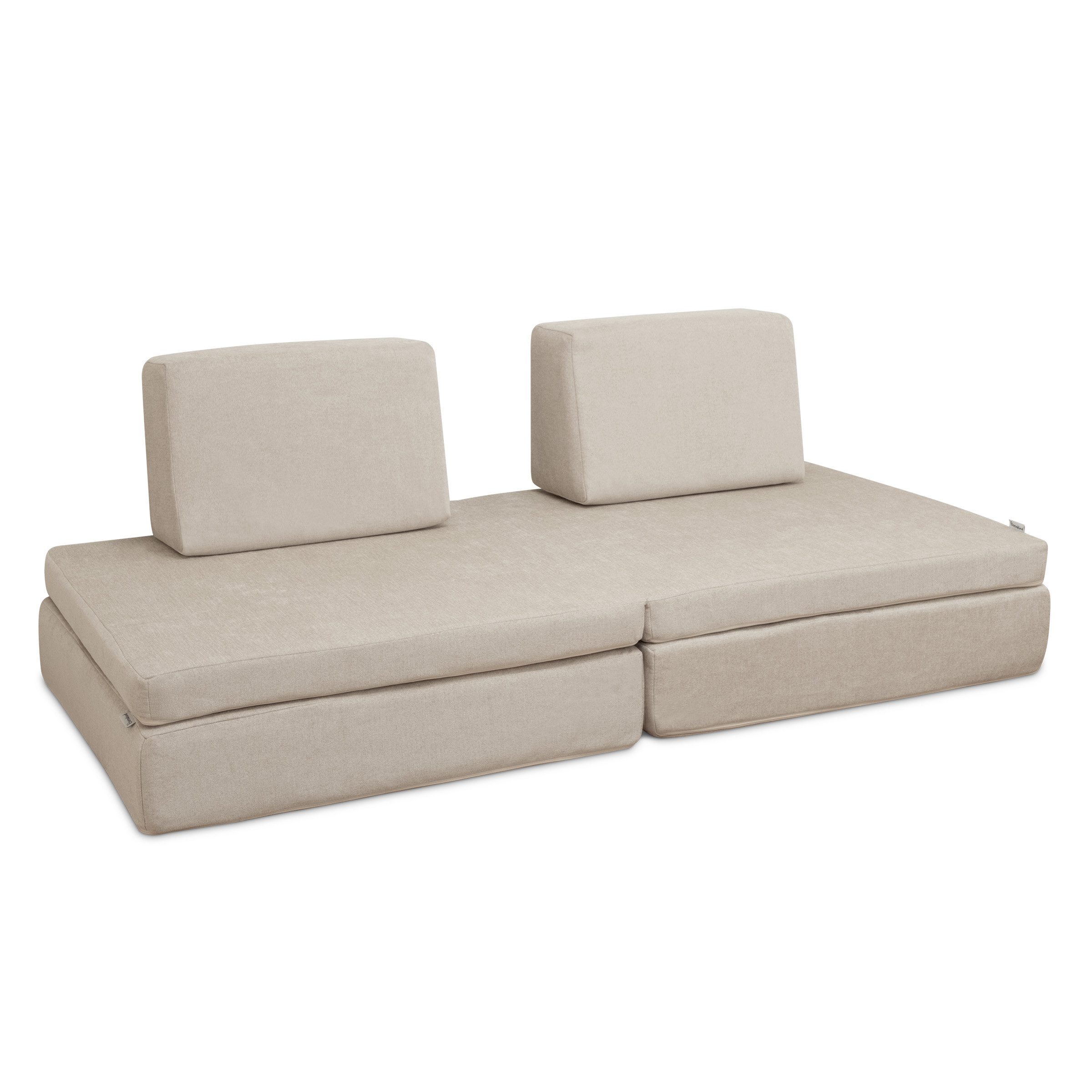 Ehrenkind Kindersofa Hüpfsofa mit Taschenfederkern, aus robusten Webstoff