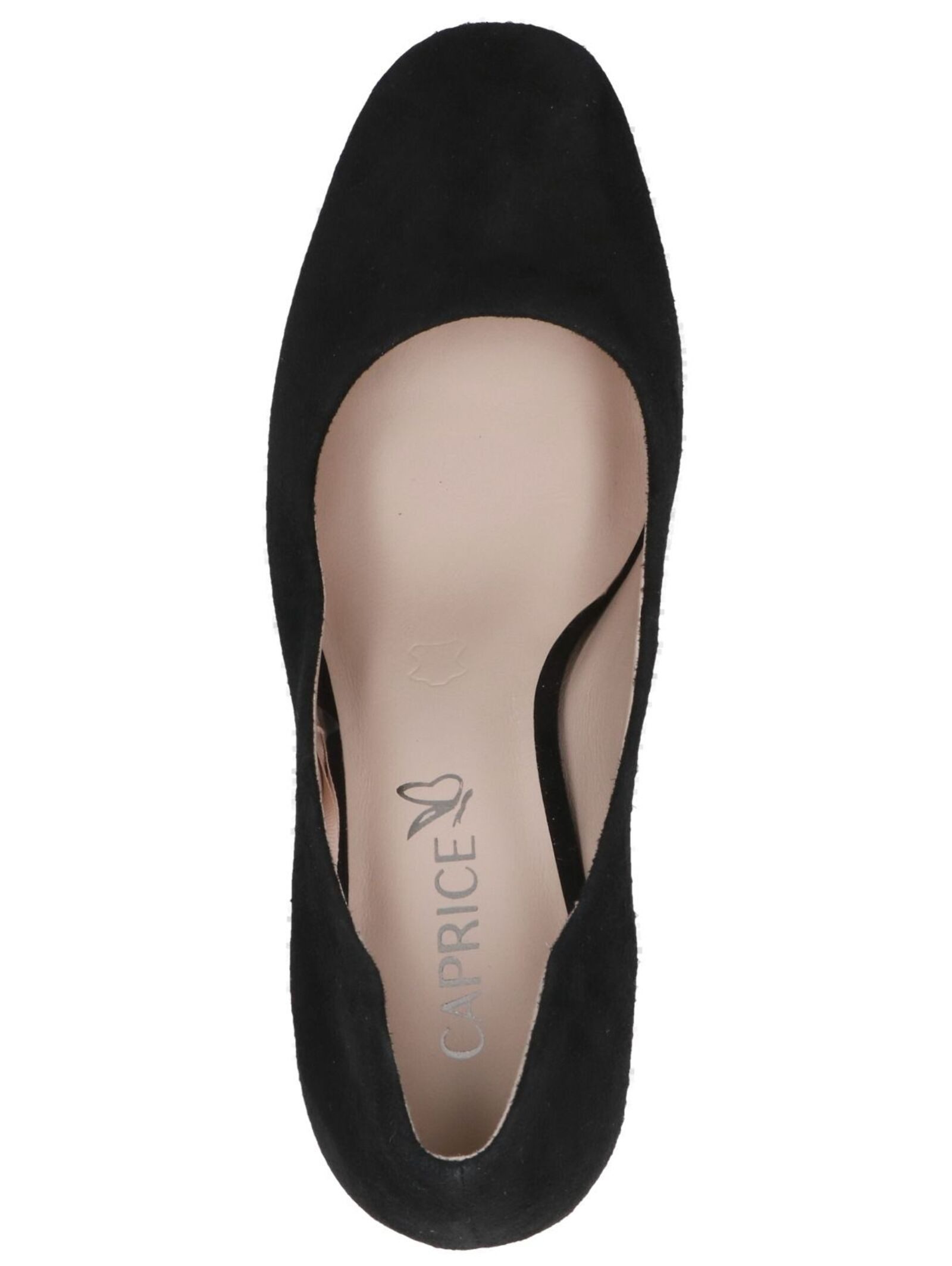 Caprice Pumps Veloursleder . High-Heel-Pumps