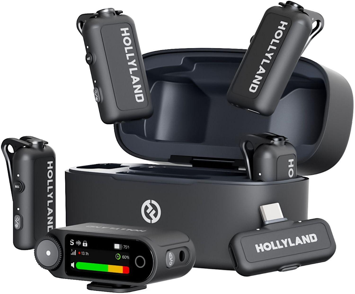 Hollyland Mikrofon Lark Max 2 Combo für 4 Personen