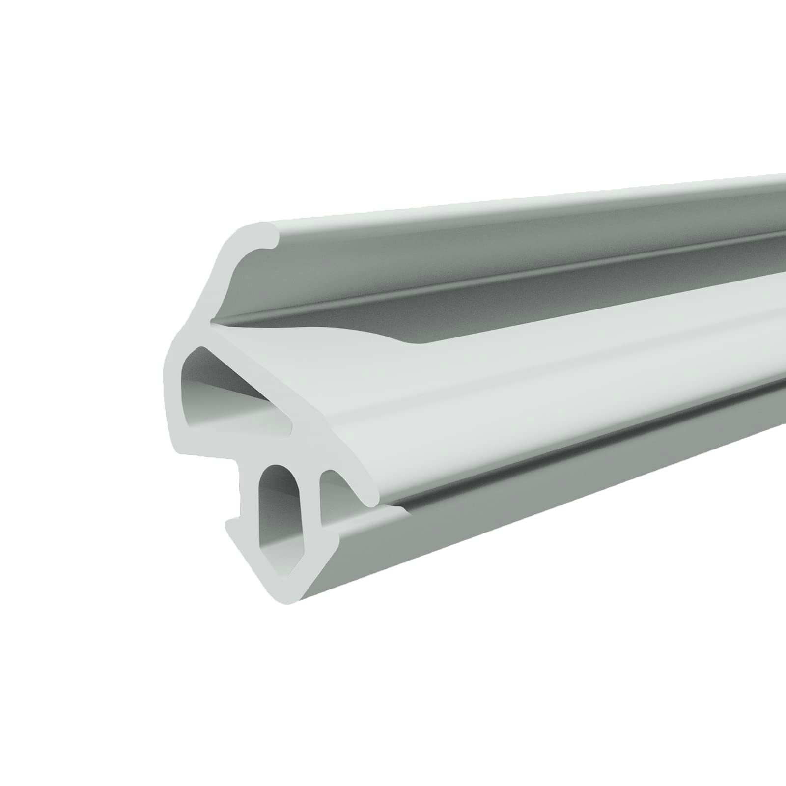 Türdichtband DQ-PP Fensterdichtung, Grau, 30 Meter, PVC Fenster, Gummidichtug