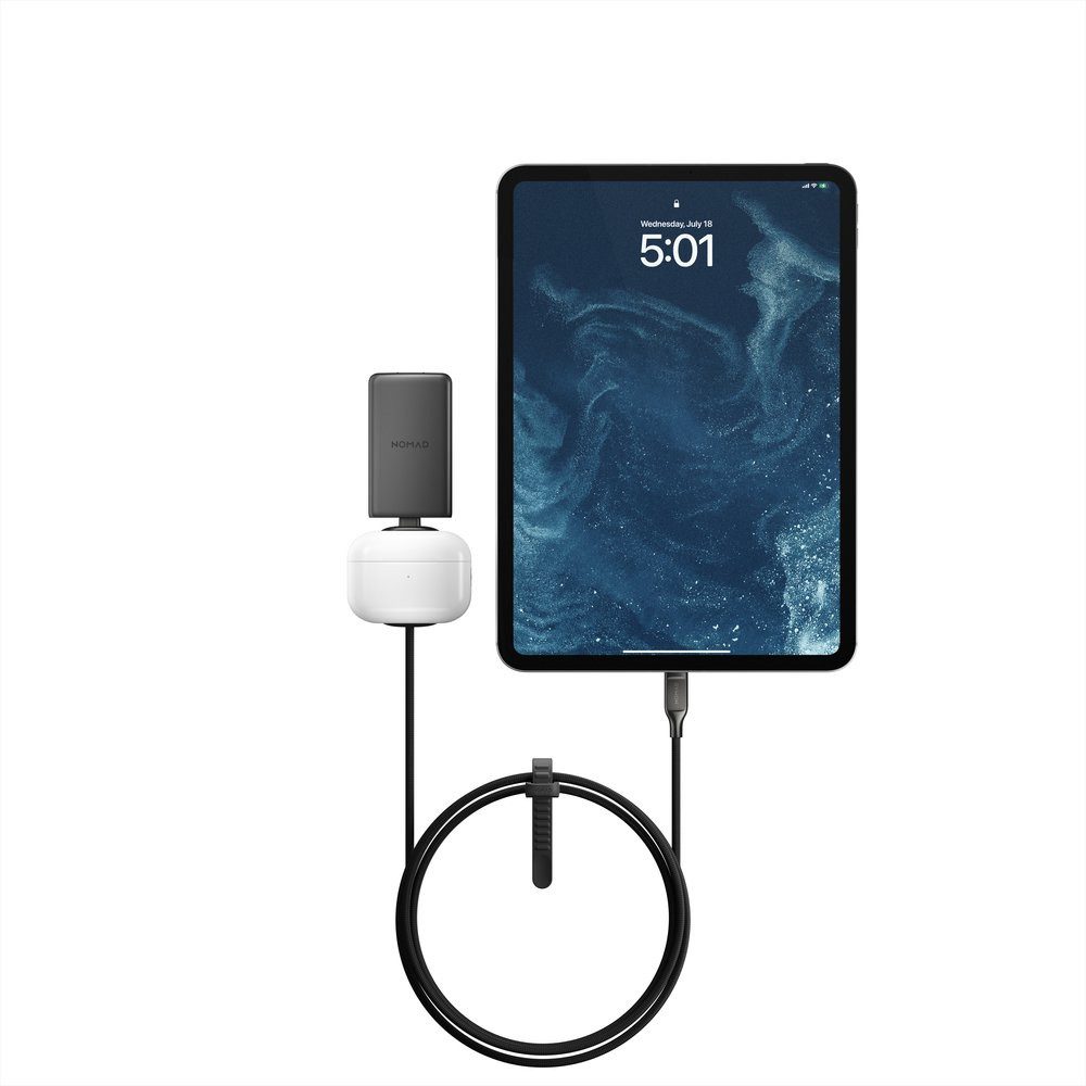 Nomad Universal Ladekabel Smartwatch-Ladekabel, für iPhone, Watch, Schwarz