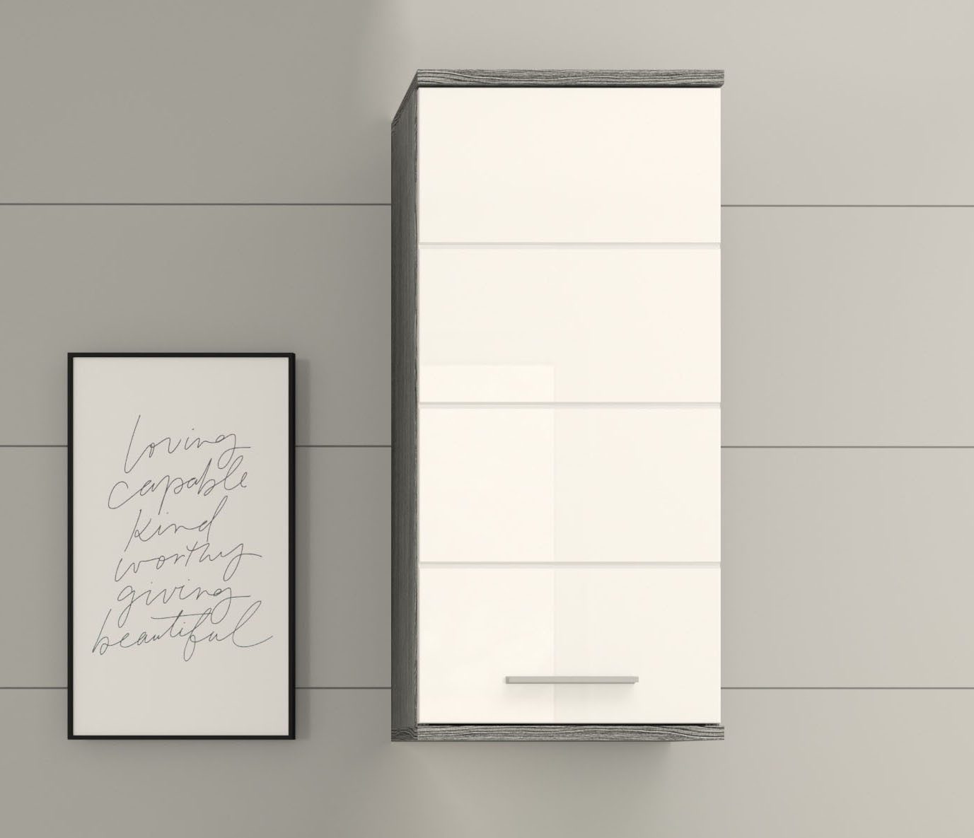 welltime Hängeschrank LUCCA, TOPSELLER!, Breite 35cm, 1 Tür (TA wechselbar) günstig online kaufen