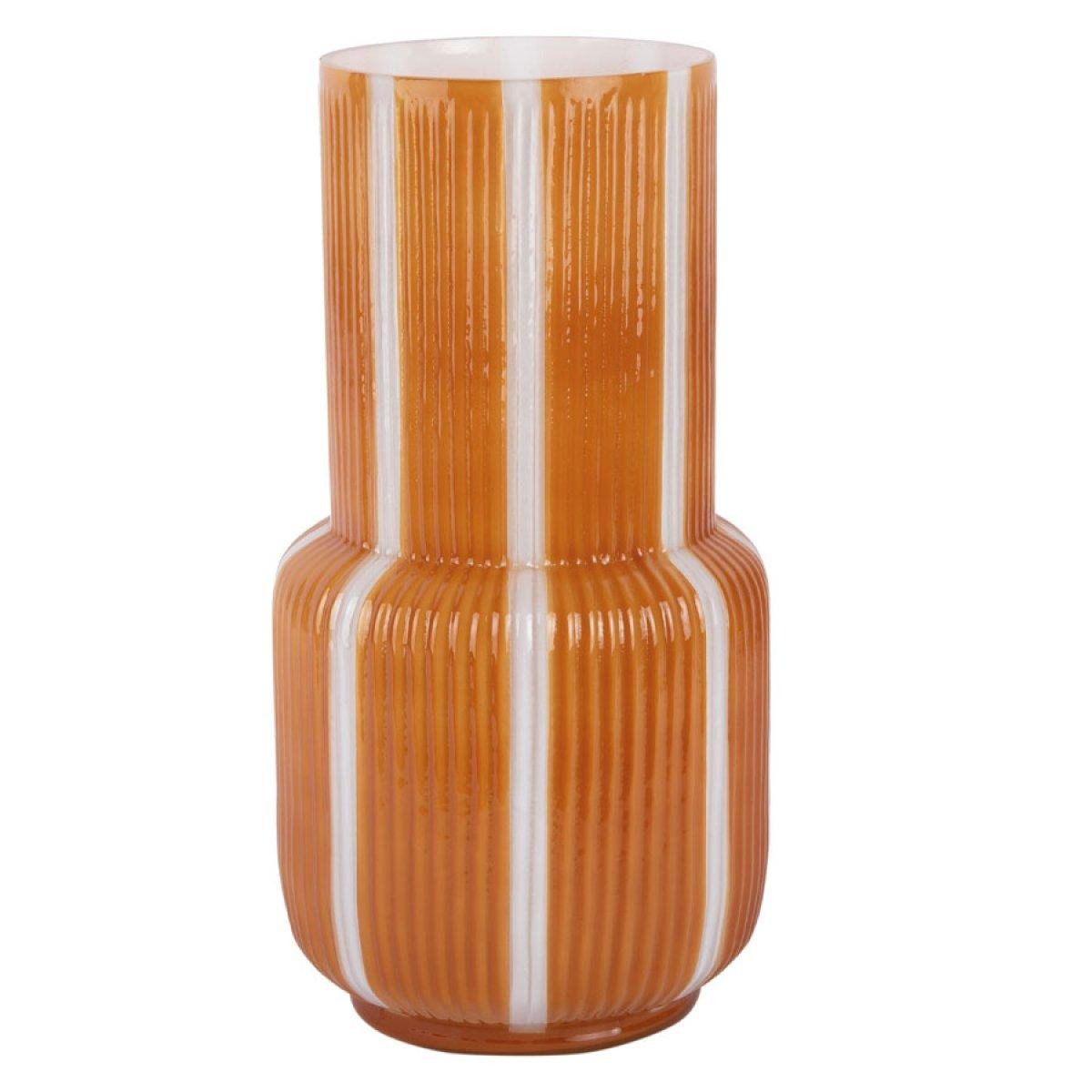 Present Time Dekovase Vase Rayado Retro Mango Gelb (32cm)
