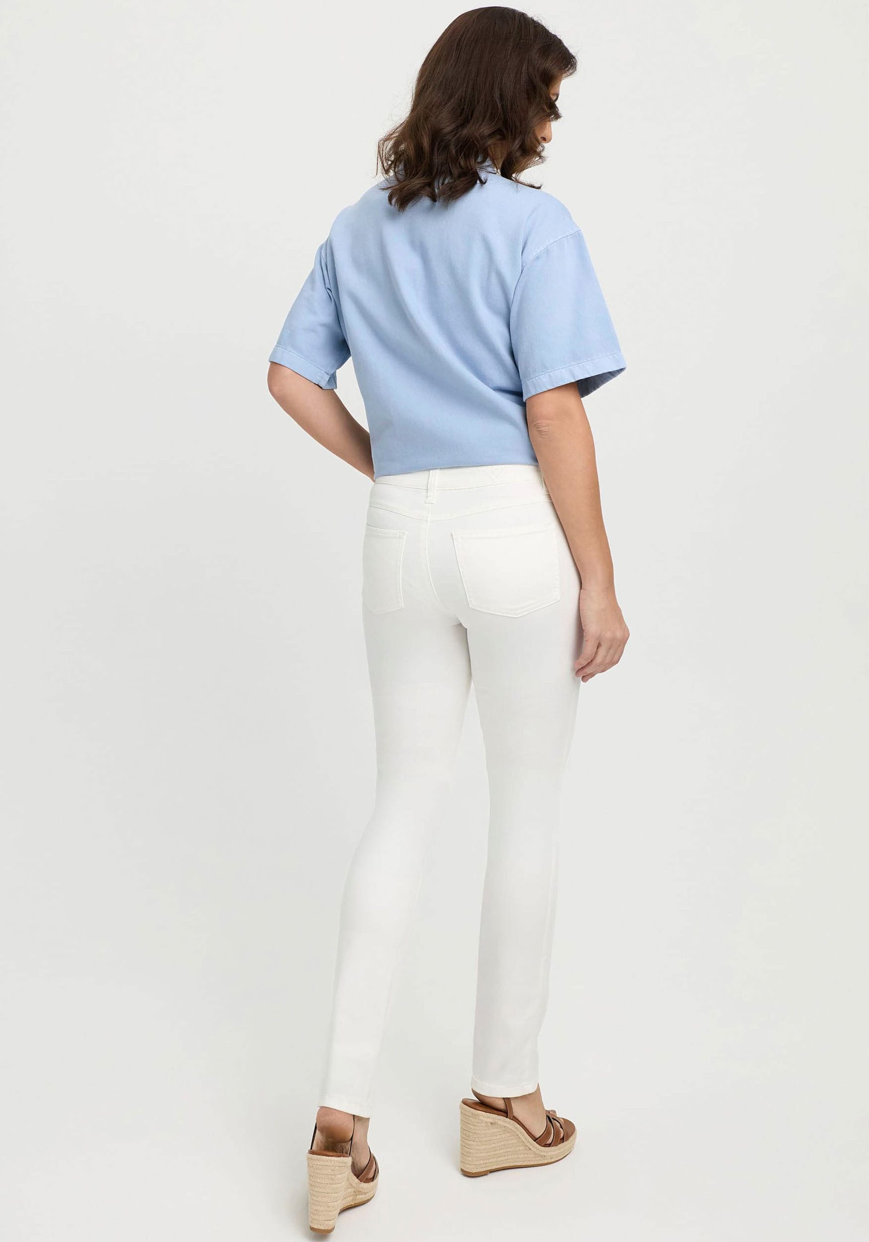 wonderjeans Slim-fit-Jeans Classic Klassischer gerader Schnitt