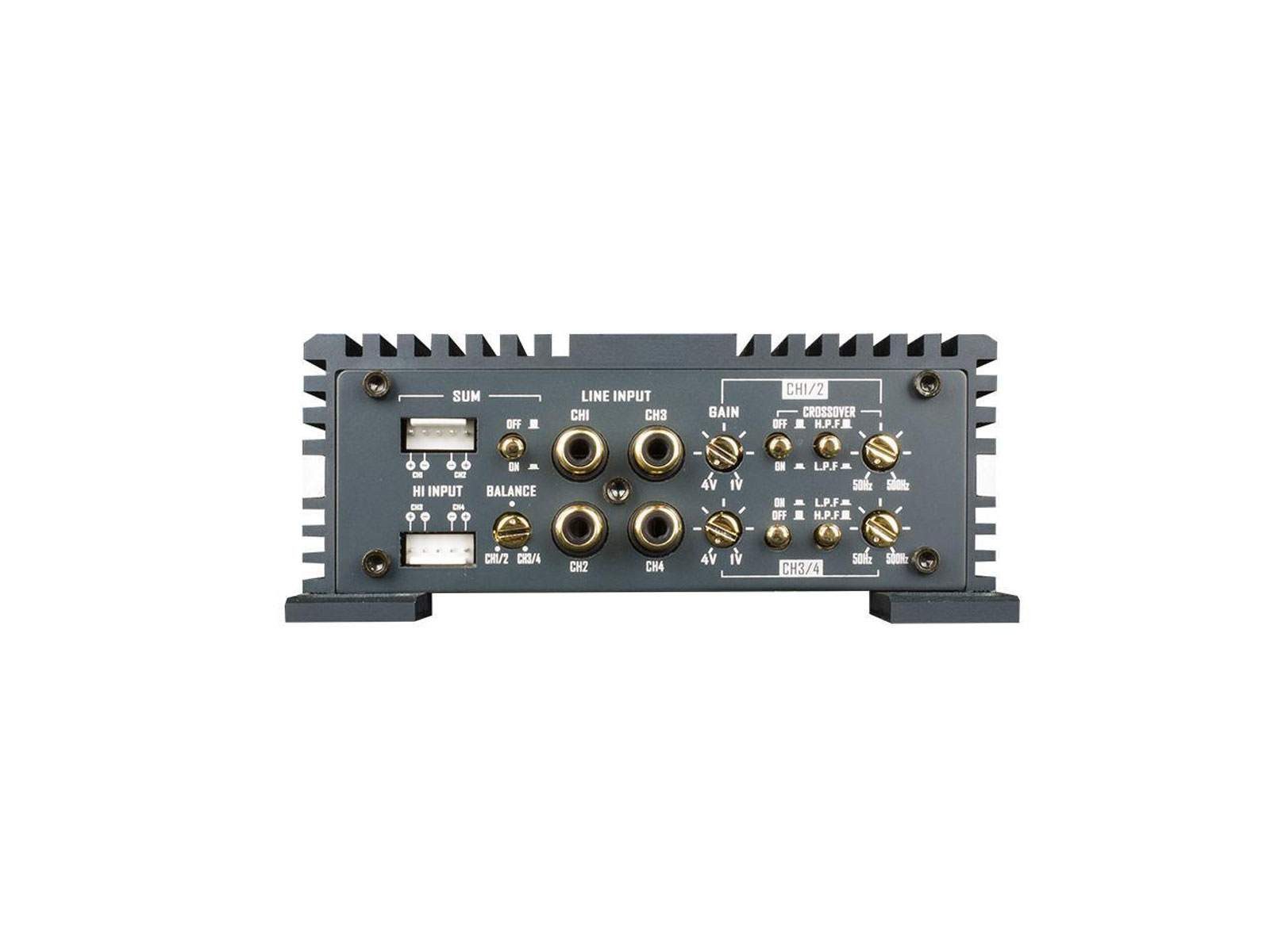 Emphaser EA-S4 Sense Amplifier 4 x 70 W RMS Class AB Endverstärker (Anzahl Kanäle: 4)