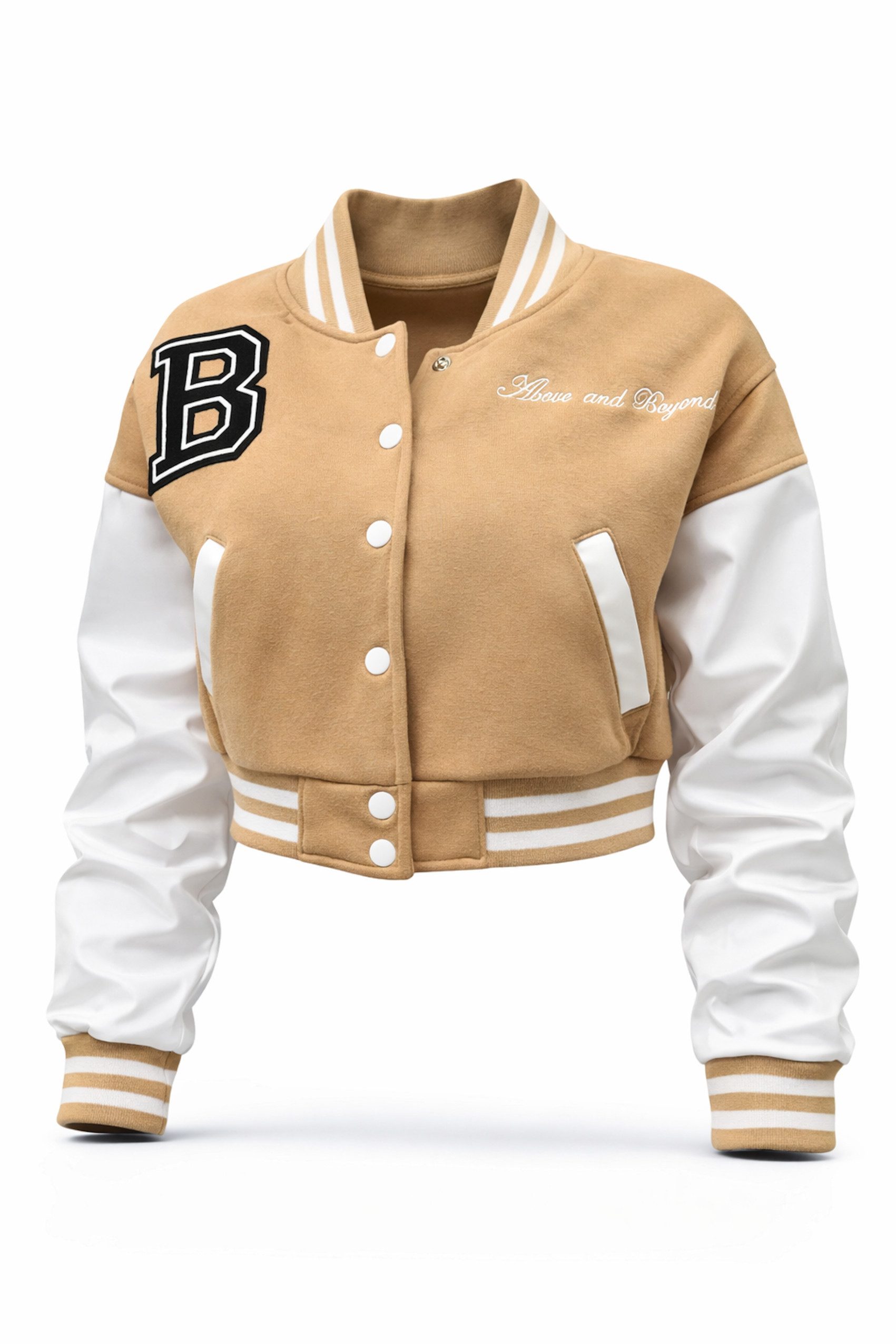 Worldclassca Collegejacke Worldclassca Damen Crop Collegejacke Übergangsjacke Bomberjacke
